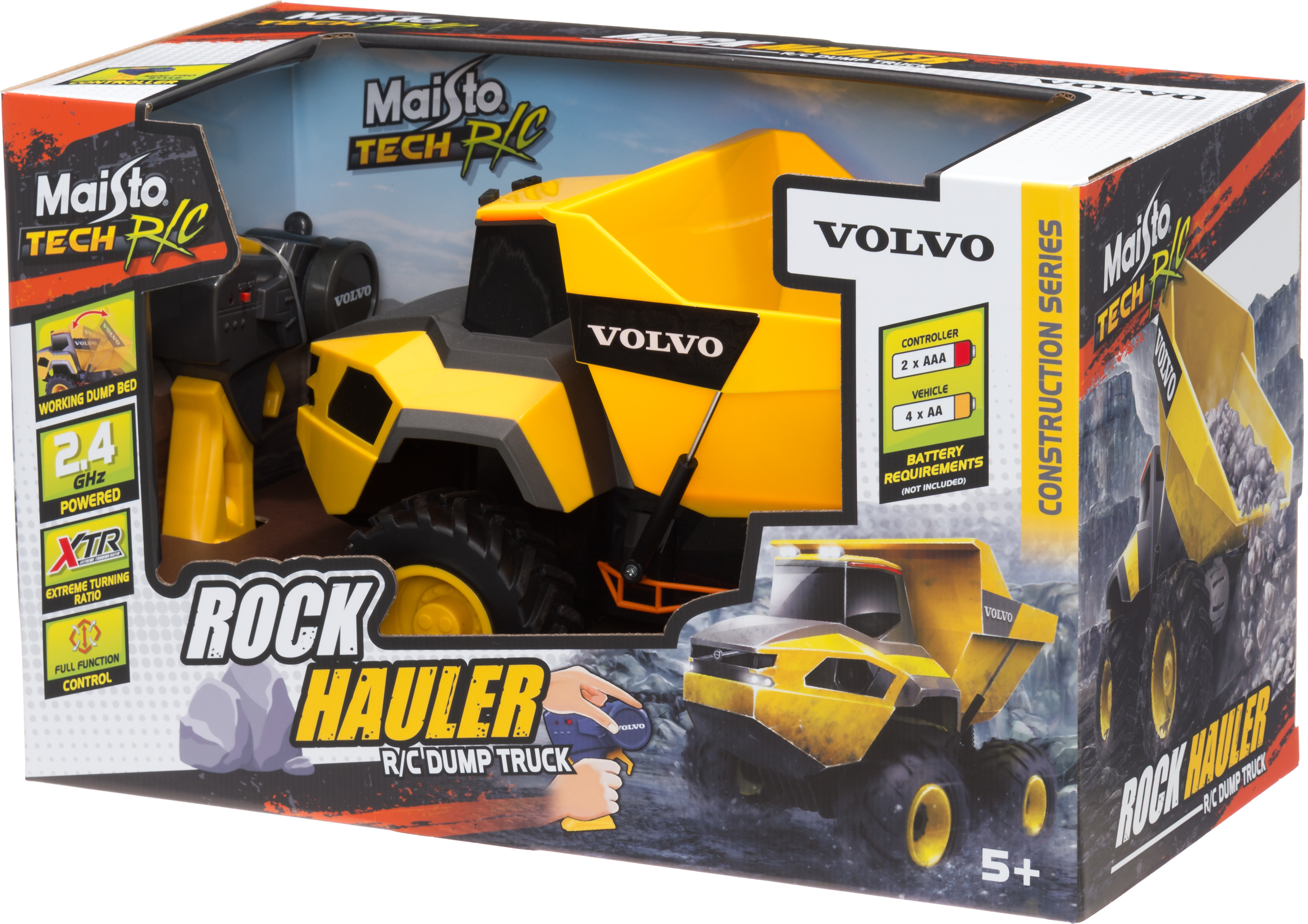 Maisto Tech Volvo Rock Hauler -kauko-ohjattava – 