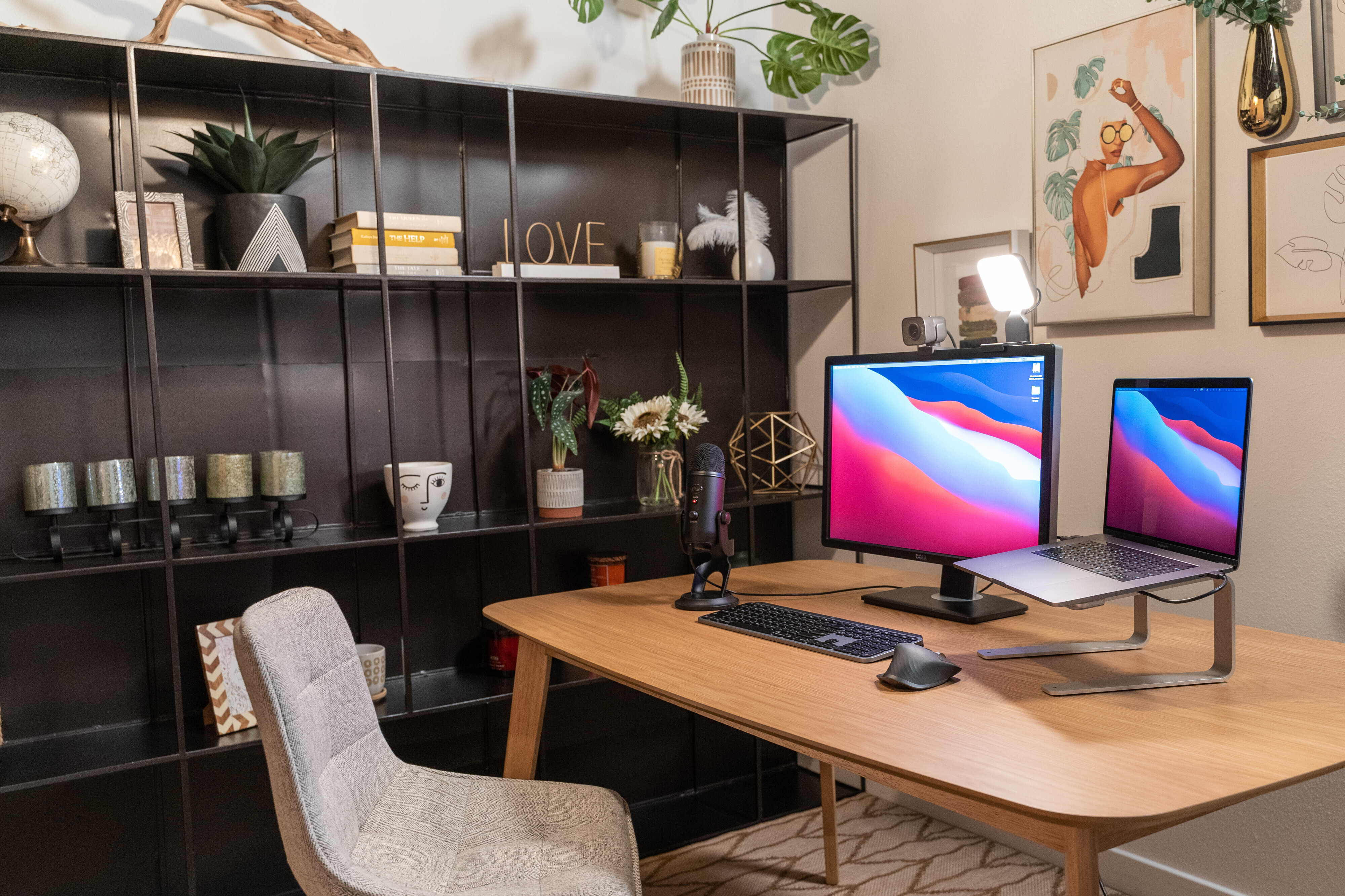 Logitech Litra Glow -suoratoistovalaisin