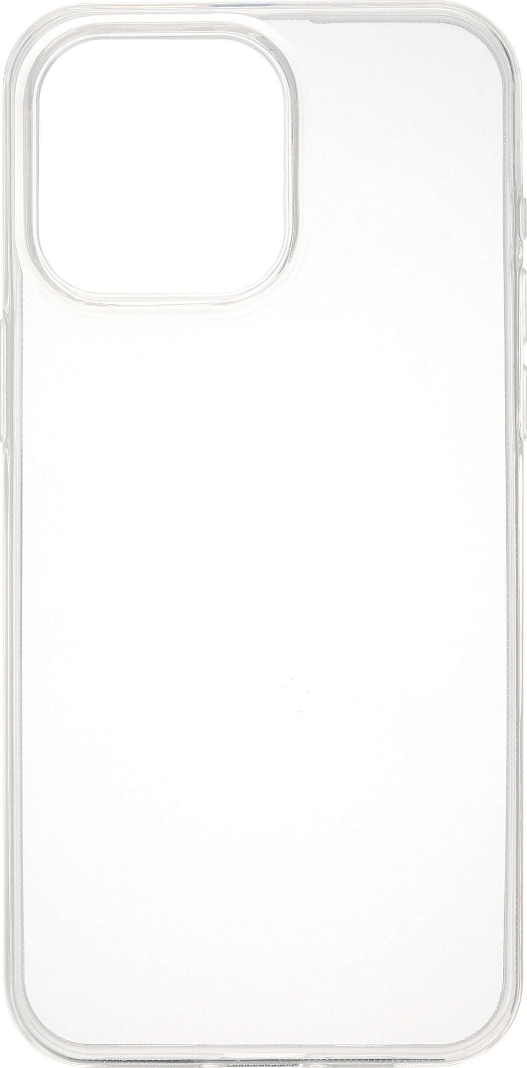 FoneKit silikonisuoja, iPhone 15 Pro Max, läpinäkyvä