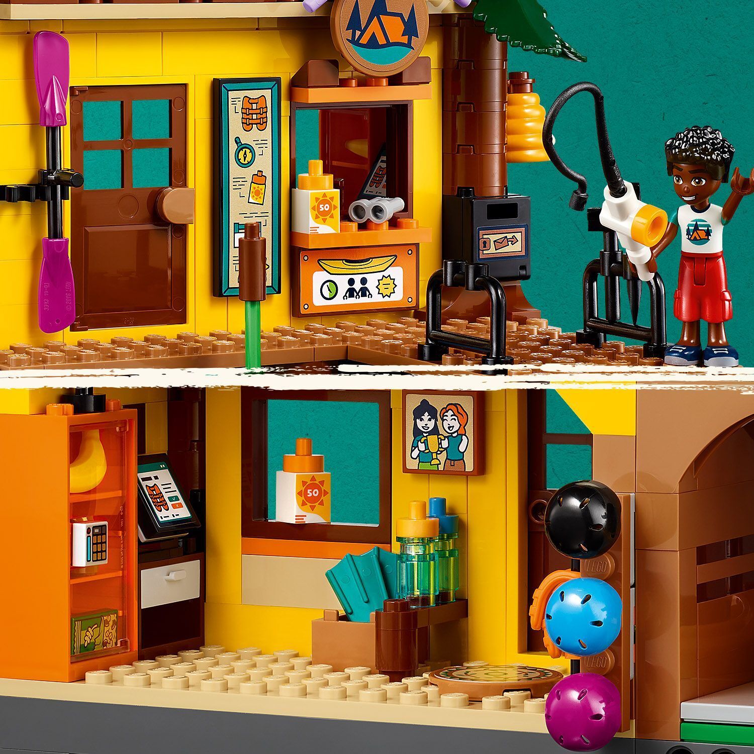LEGO Friends 42626  - Vesiurheilua seikkailuleirillä