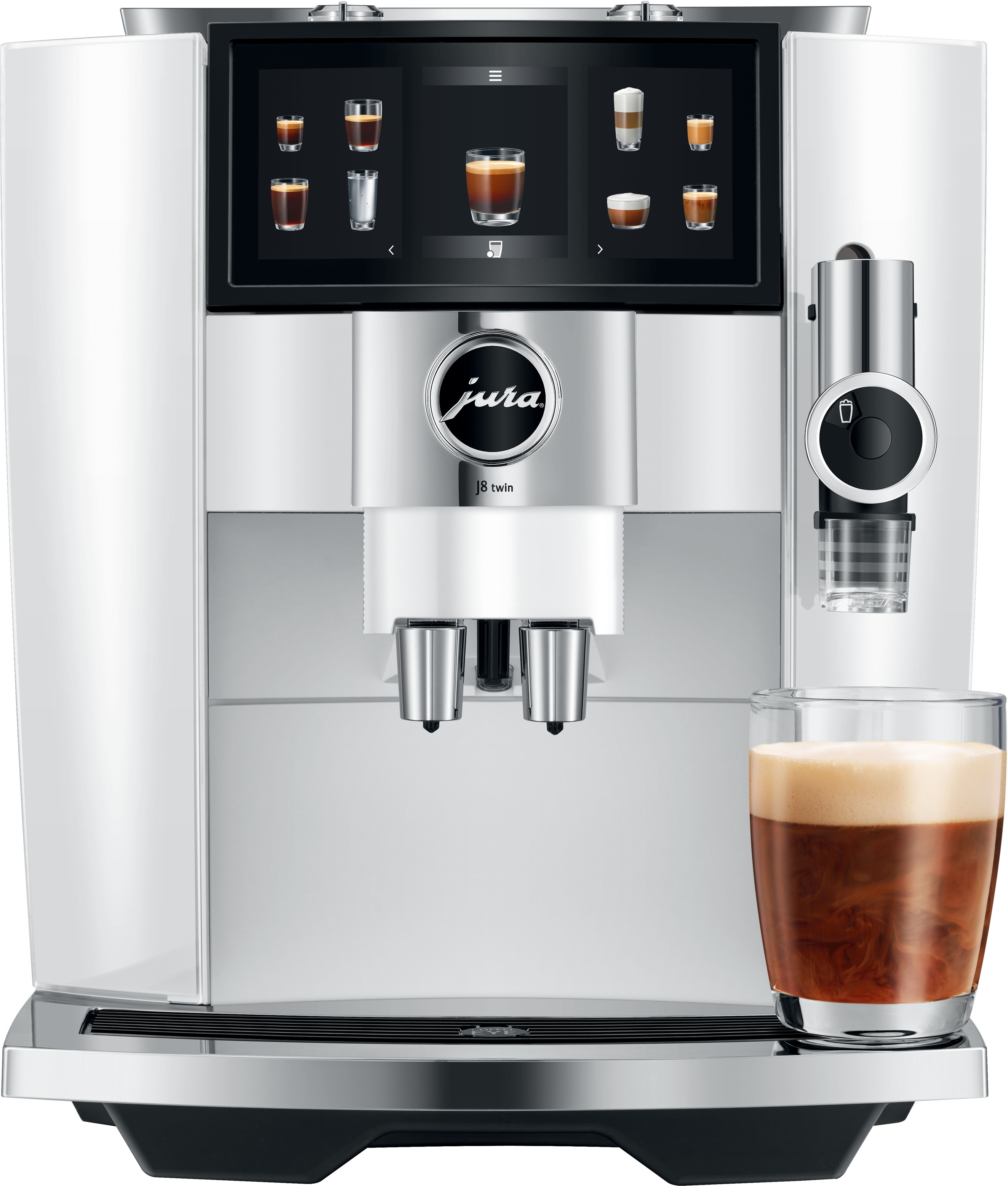 Jura J8 Twin Diamond White (EA) kahvikone