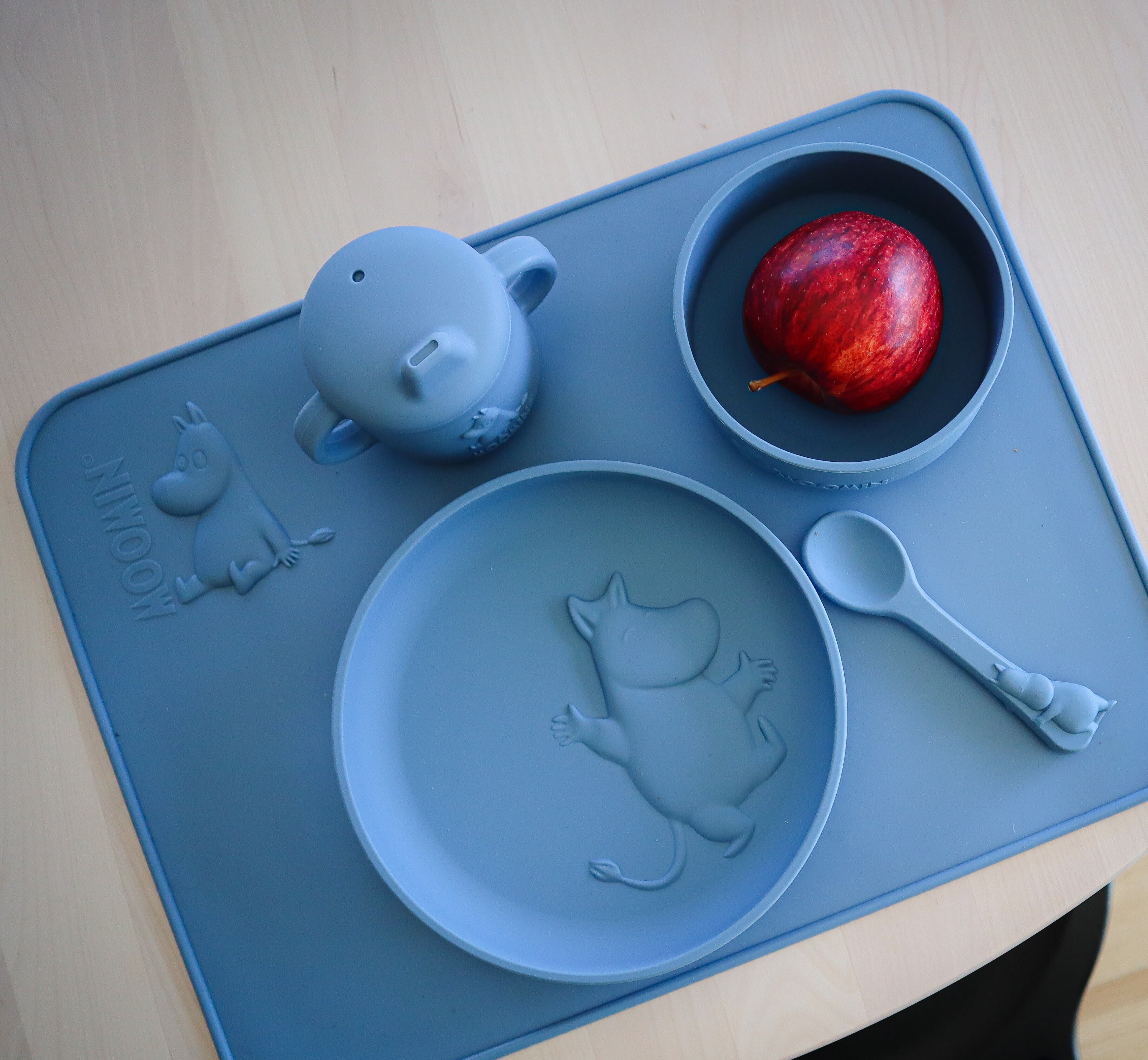 Muumi Silicone -kulho, blueberry blue