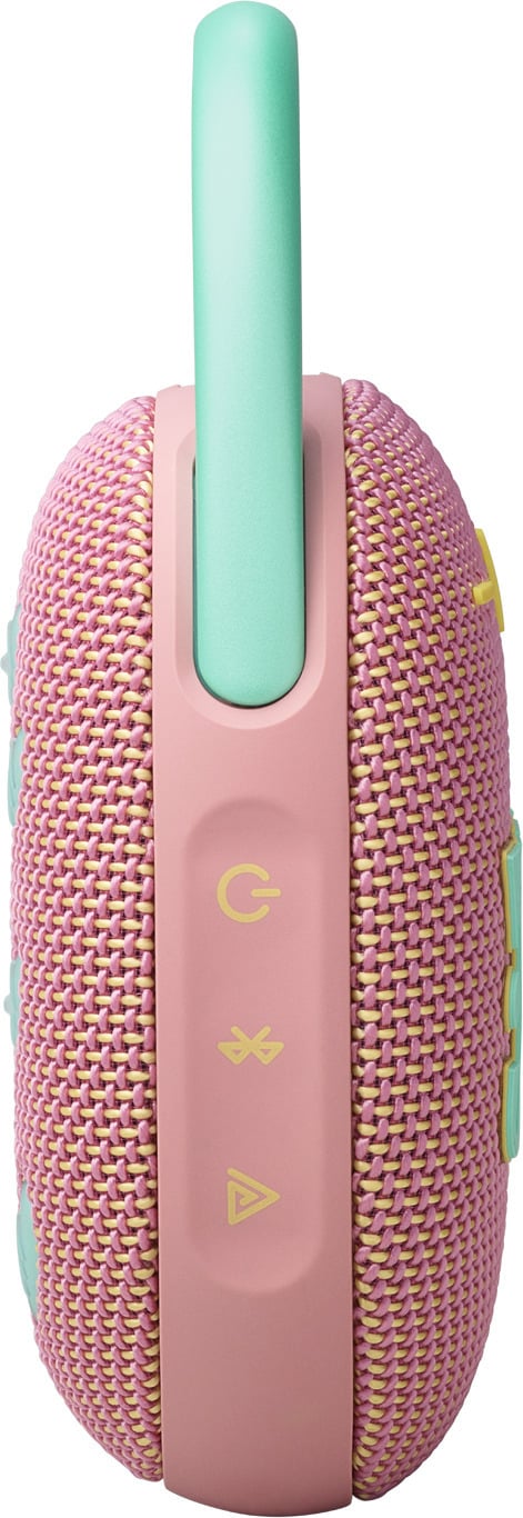JBL Clip 5 Bluetooth-kaiutin, vaaleanpunainen