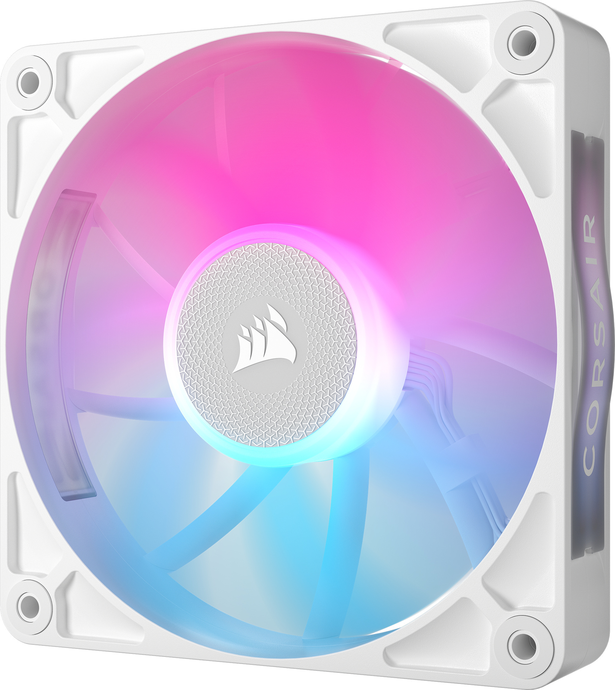 Corsair iCUE LINK RX120 RGB PWM Expansion -tuuletin, valkoinen, 120 mm