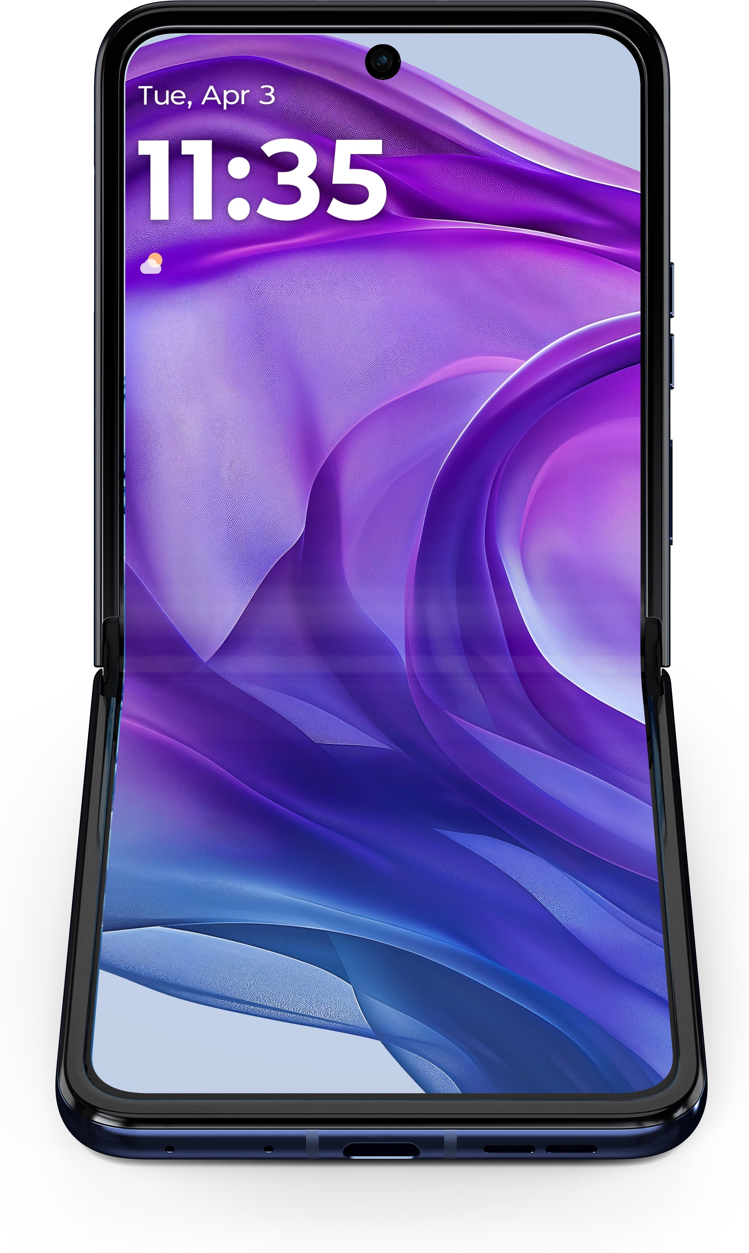 Motorola Razr 50 Ultra 5G -puhelin, 512/12 Gt, Midnight Blue