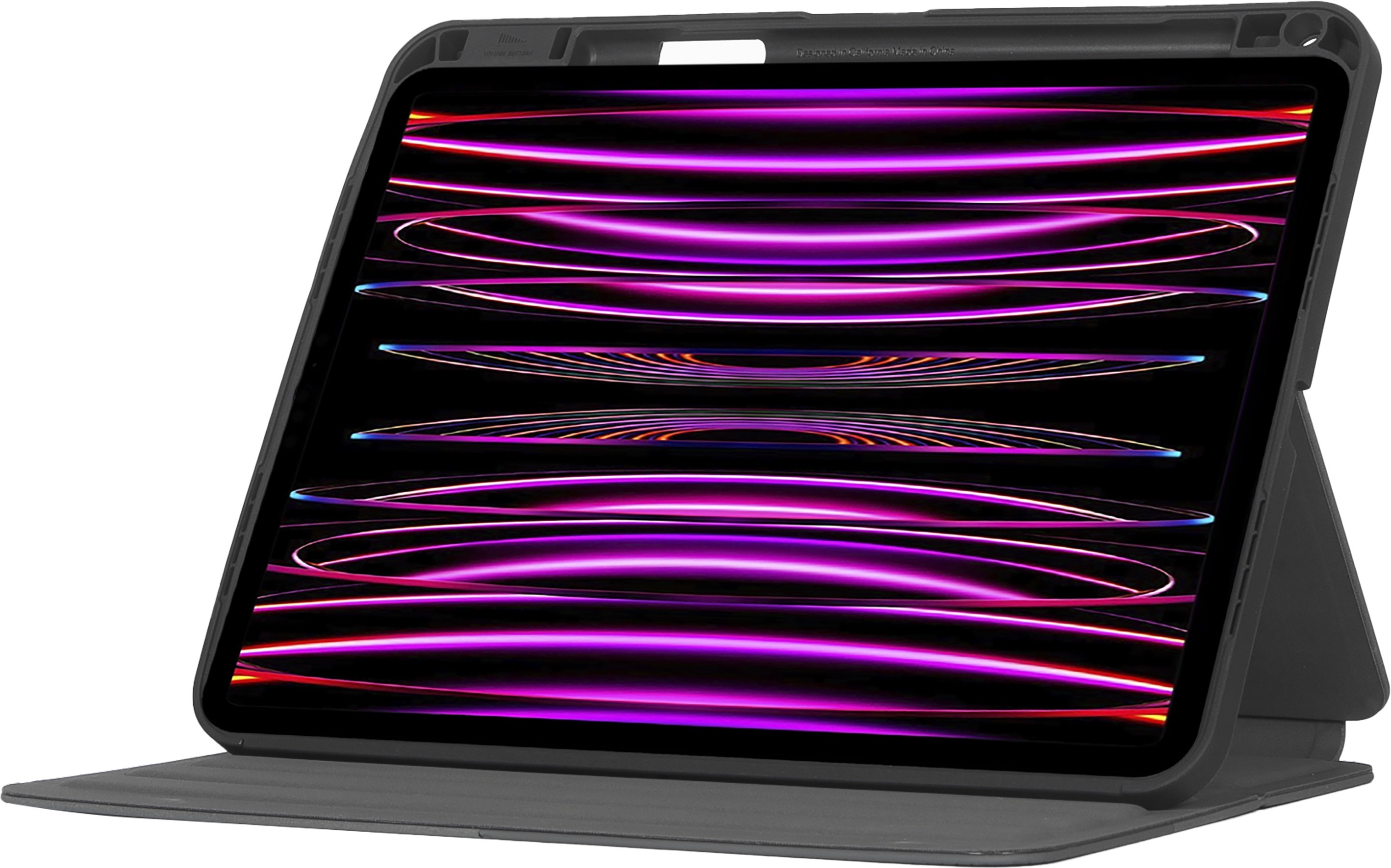 Targus Click-in Rotation -suojakotelo, Apple iPad Pro 11" (M4), tummanharmaa