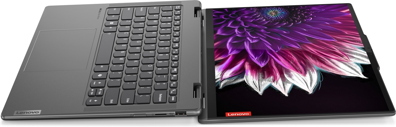 Lenovo Yoga 7 2-in-1 14" -kannettava, Win 11, harmaa (83DJ0090MX) 4 Lenovo Yoga 7 2-in-1 14" -kannettava, Win 11, harmaa (83DJ0090MX) - Image 4