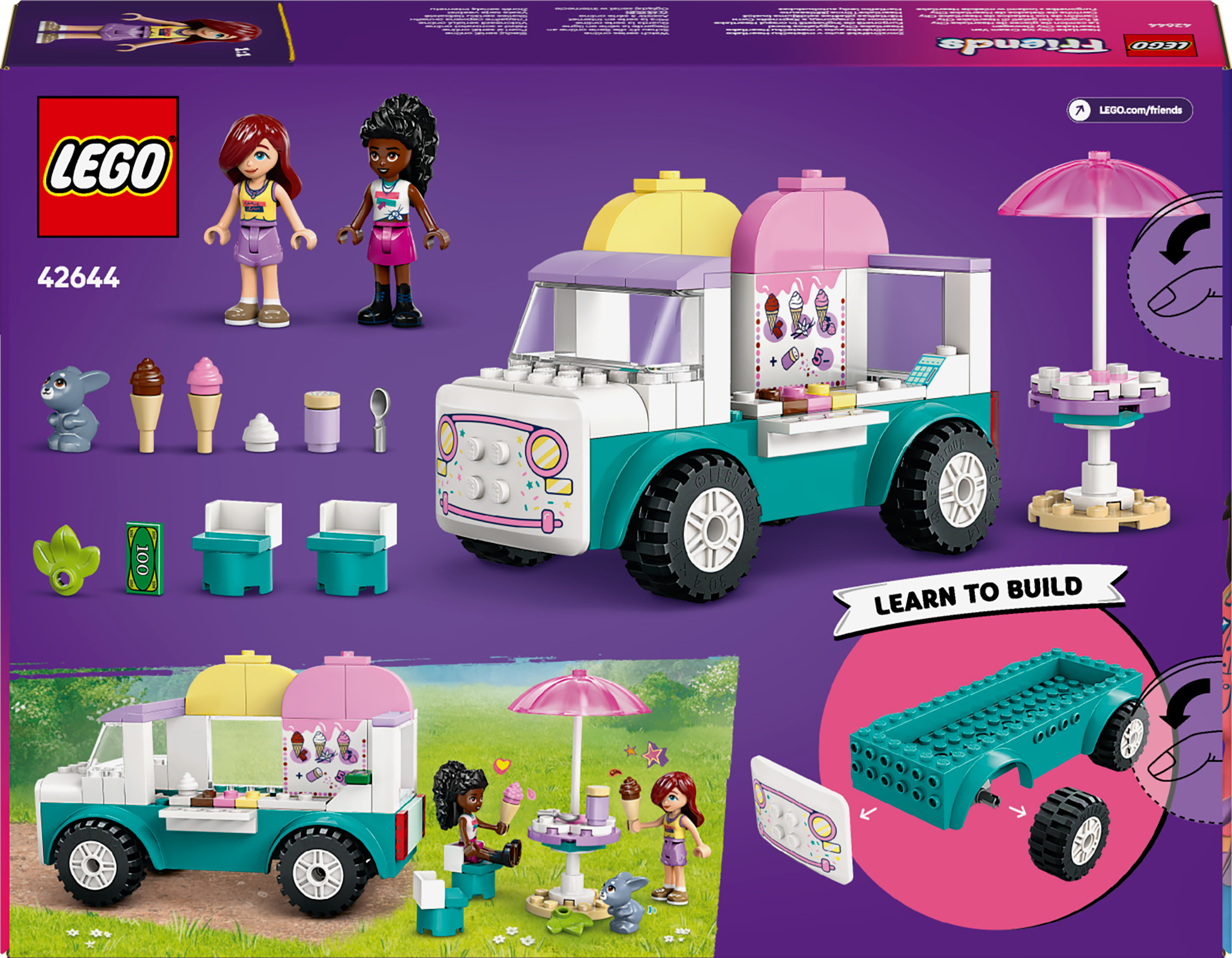 LEGO Friends 42644 – Heartlake Cityn jäätelöauto