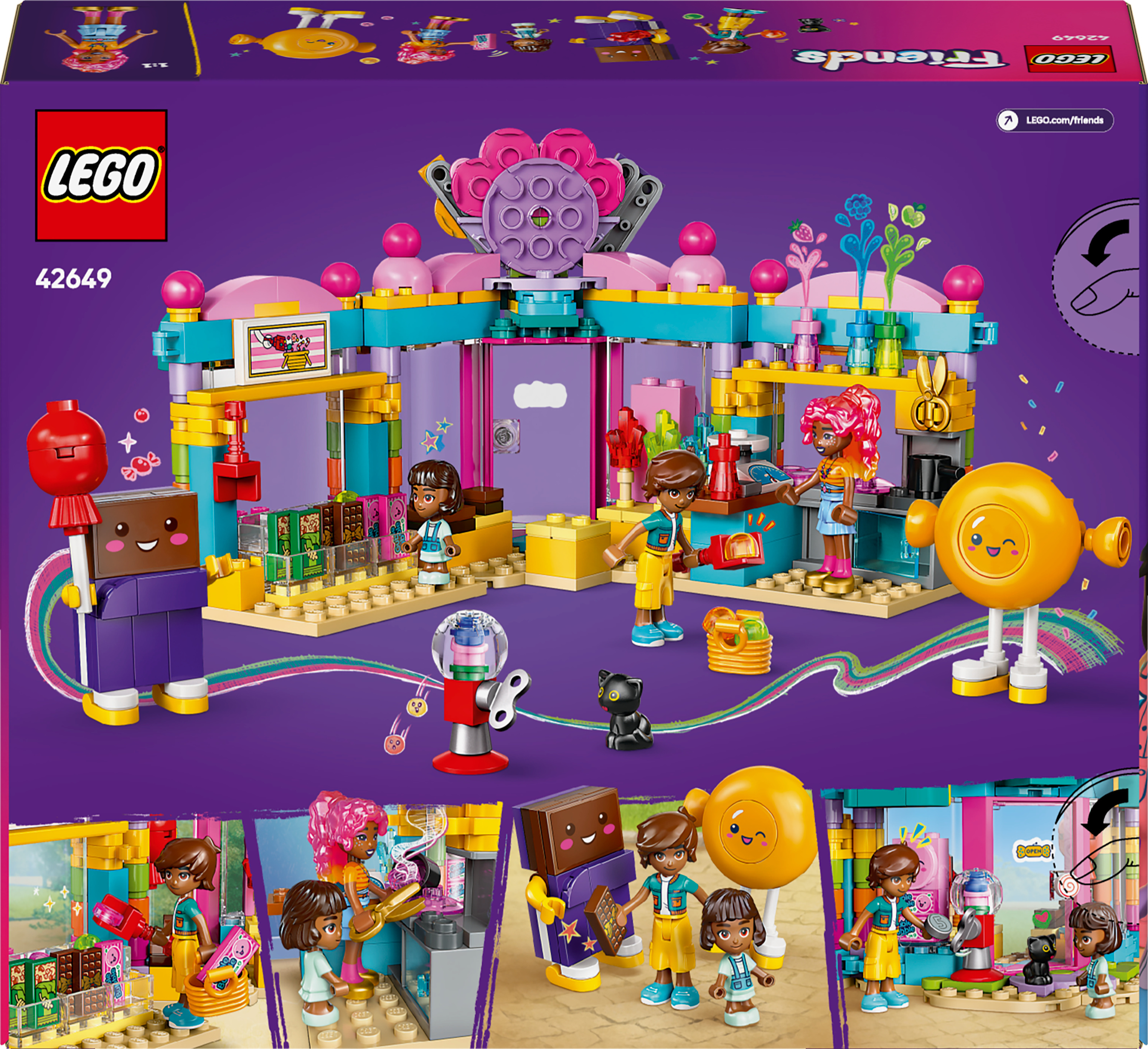 LEGO Friends 42649 – Heartlake Cityn karkkikauppa
