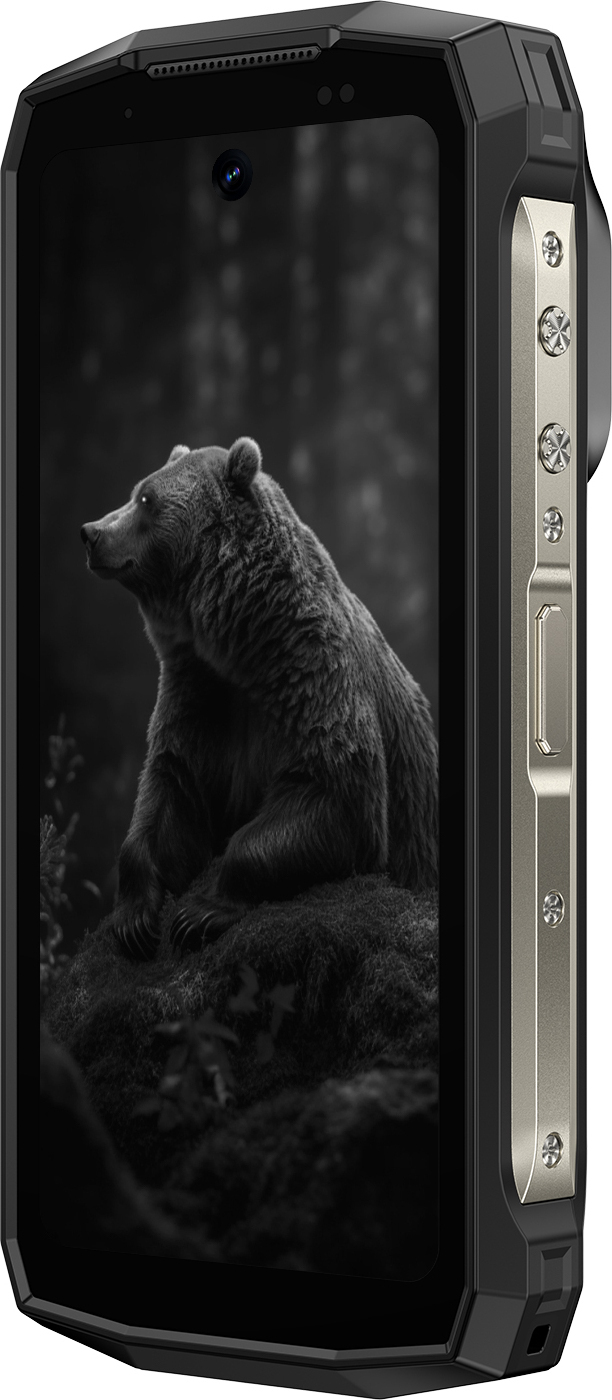 DOOGEE Fire 6 Power puhelin, 256/8 Gt, musta