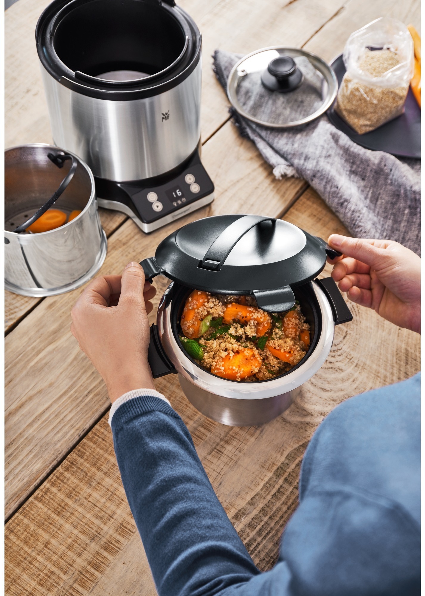 WMF KITCHENminis -riisinkeitin