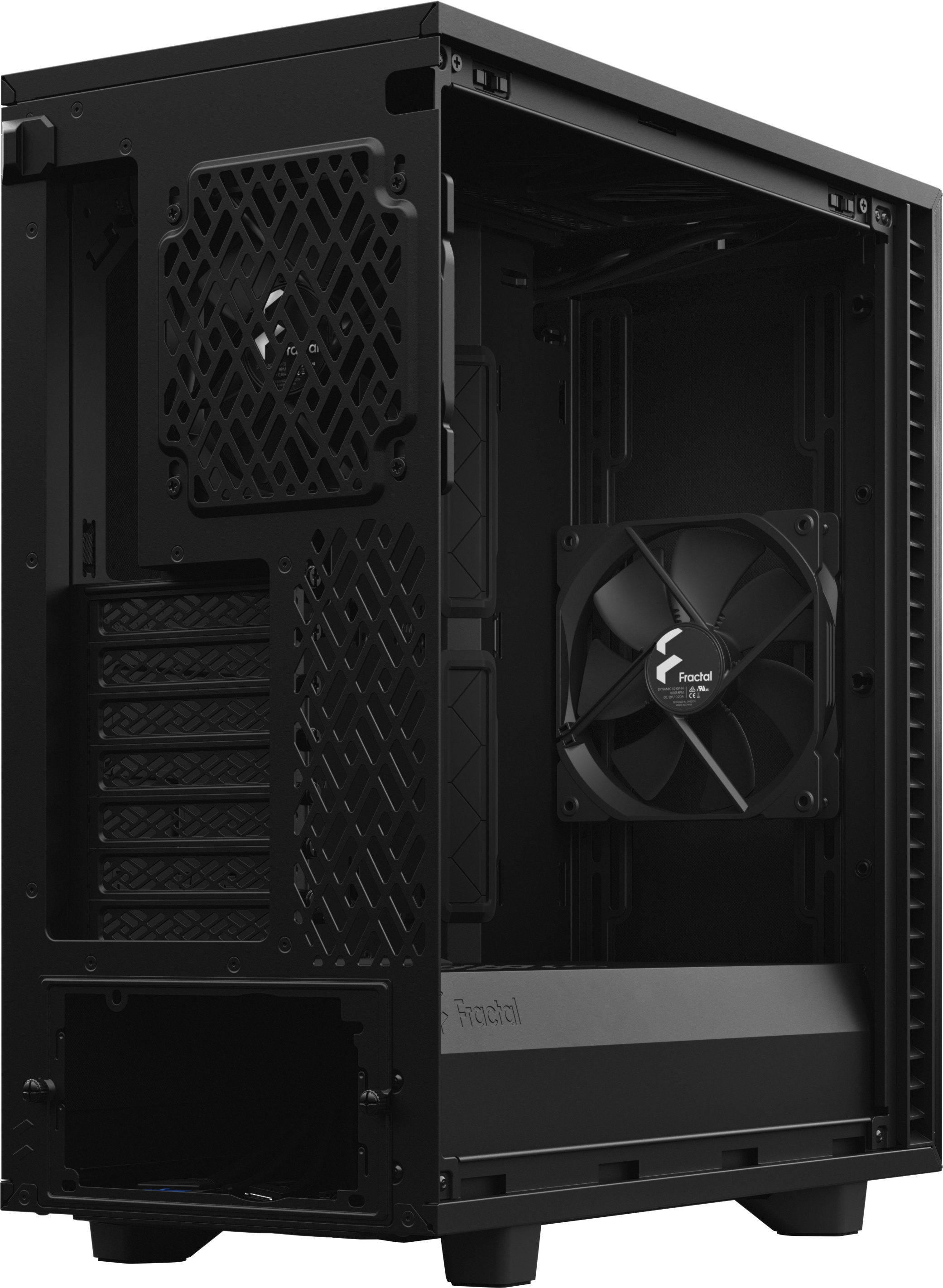 Fractal Design Define 7 Compact ATX-kotelo ikkunalla, musta