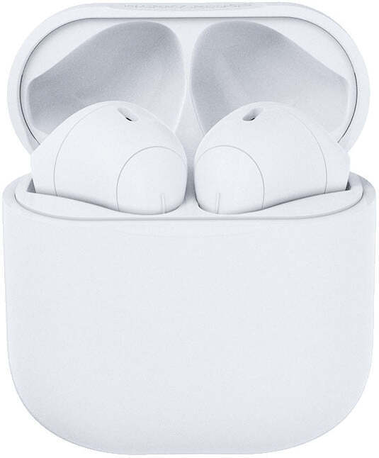 Happy Plugs Joy -nappikuulokkeet, valkoinen