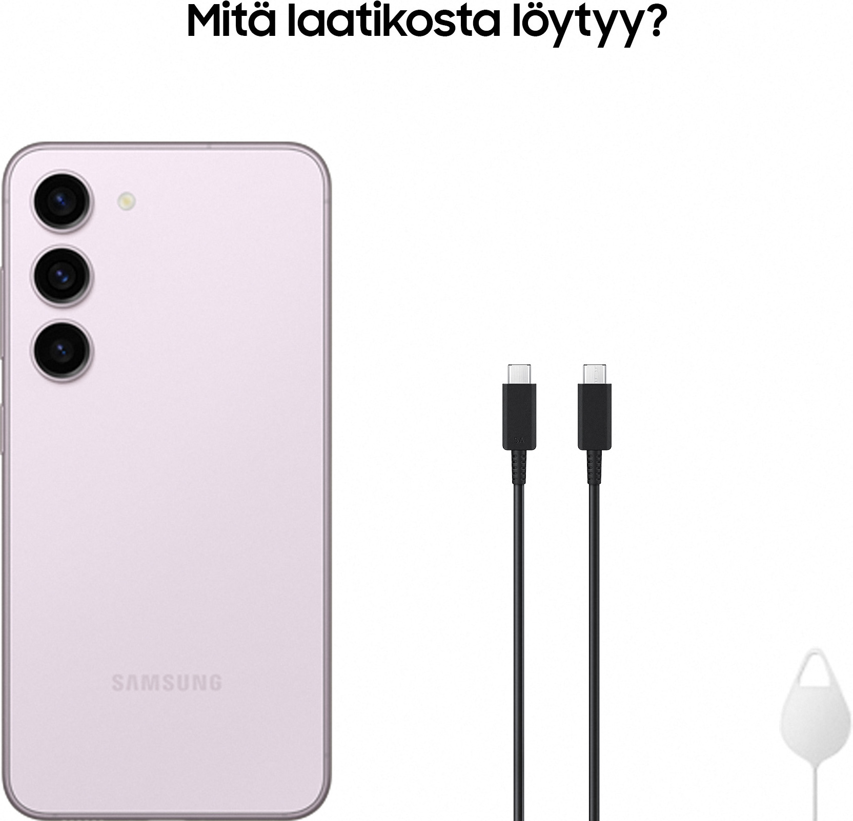 Samsung Galaxy S23 5G -puhelin, 256/8 Gt, laventeli 10 Samsung Galaxy S23 5G -puhelin, 256/8 Gt, laventeli - Image 10