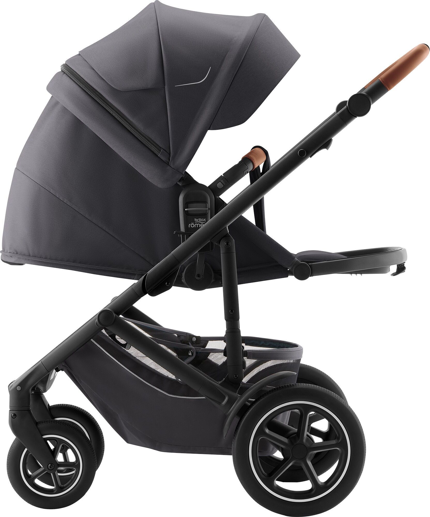 BRITAX RÖMER SMILE 5Z -rattaat, Midnight Grey