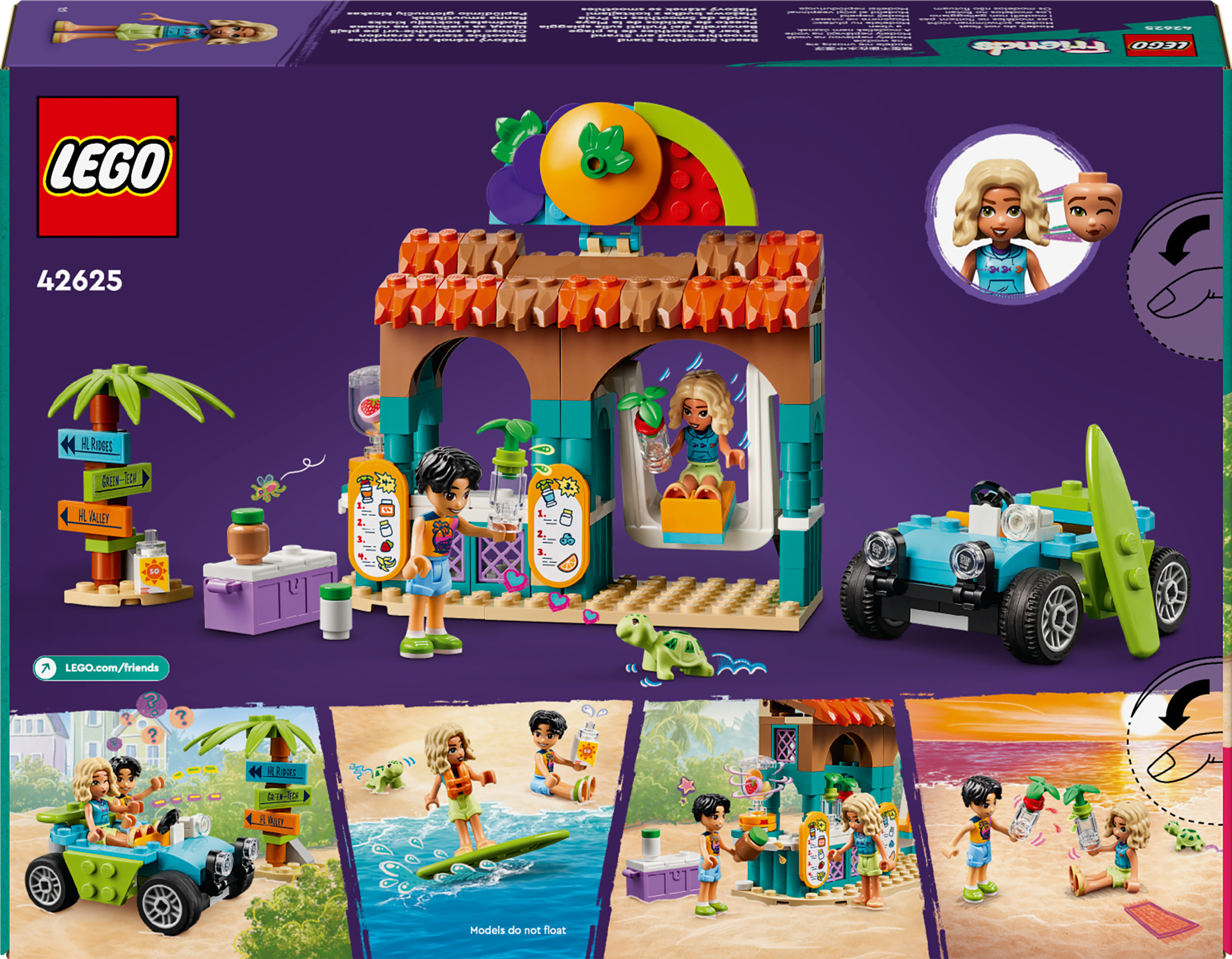 LEGO Friends 42625  - Pirtelökoju rannalla