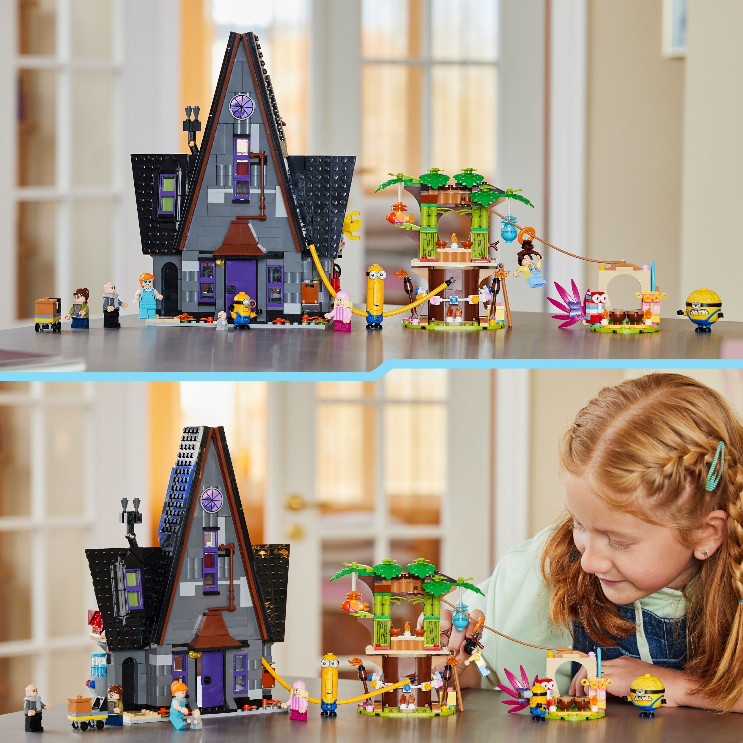 LEGO Minions 75583  - Kätyrien ja Grun kotitalo