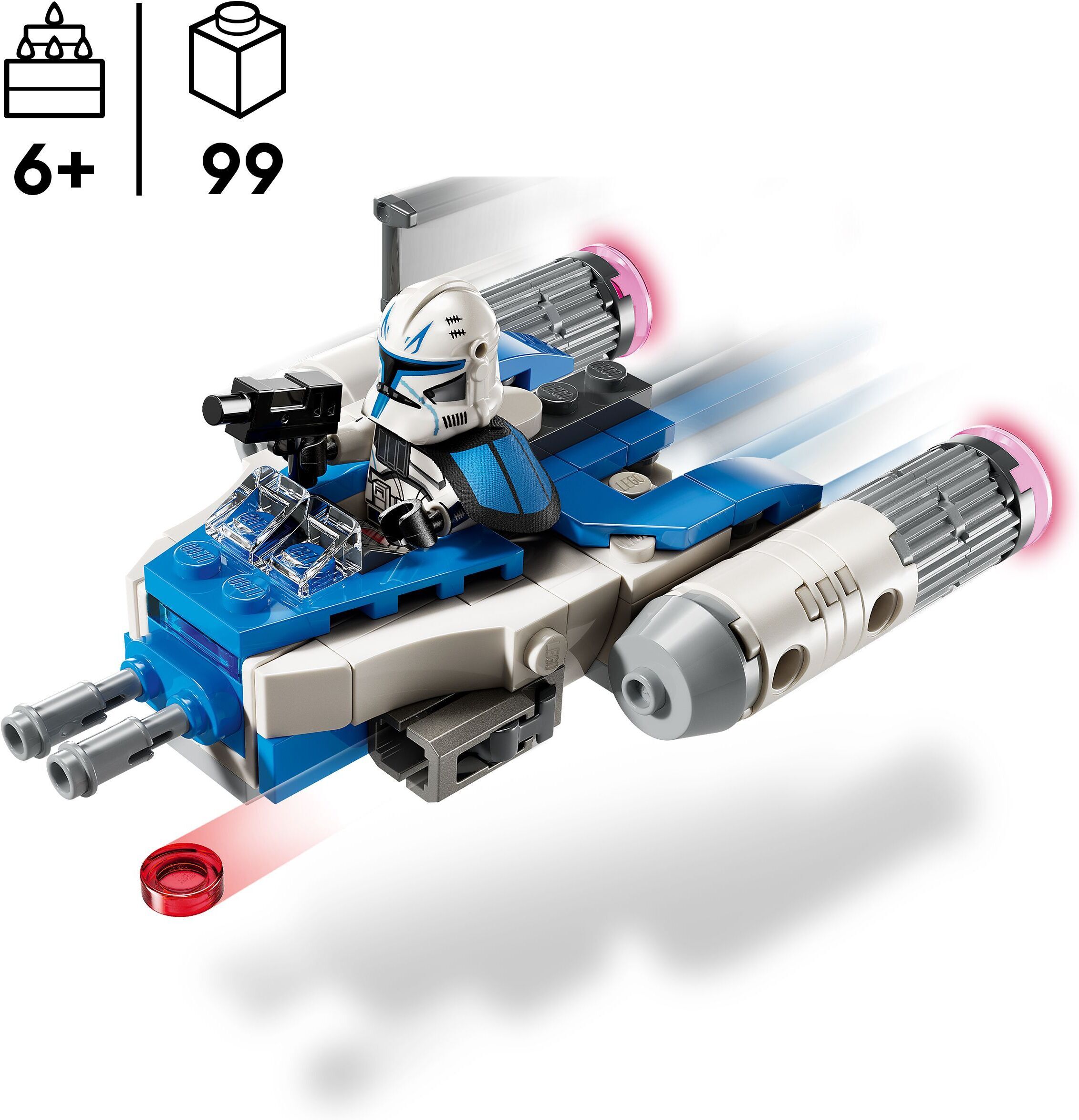 LEGO Star Wars 75391 - Kapteeni Rexin Y-wing™‑mikrohävittäjä