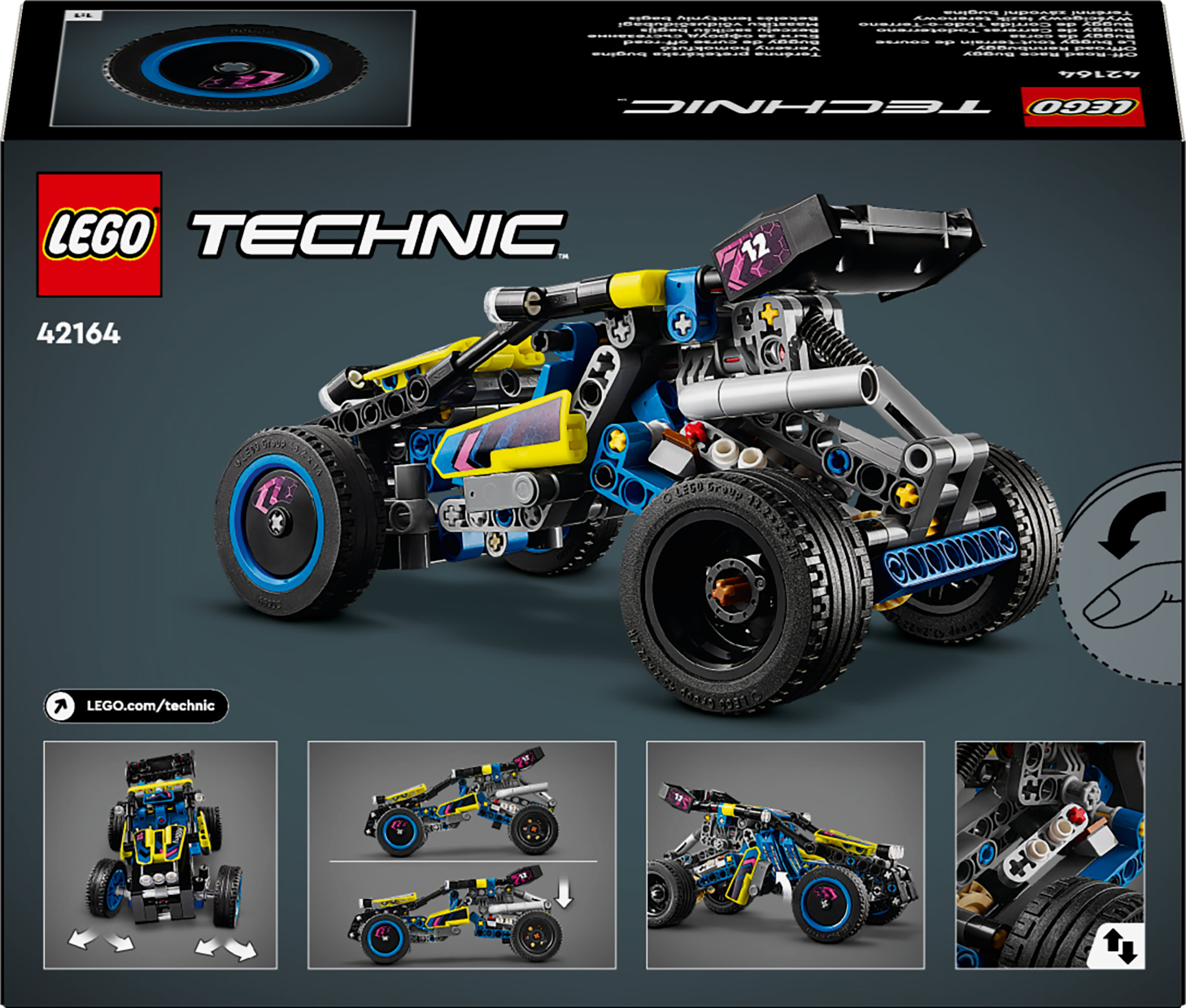 LEGO Technic 42164  - Maastokirppu kilpa-ajoihin