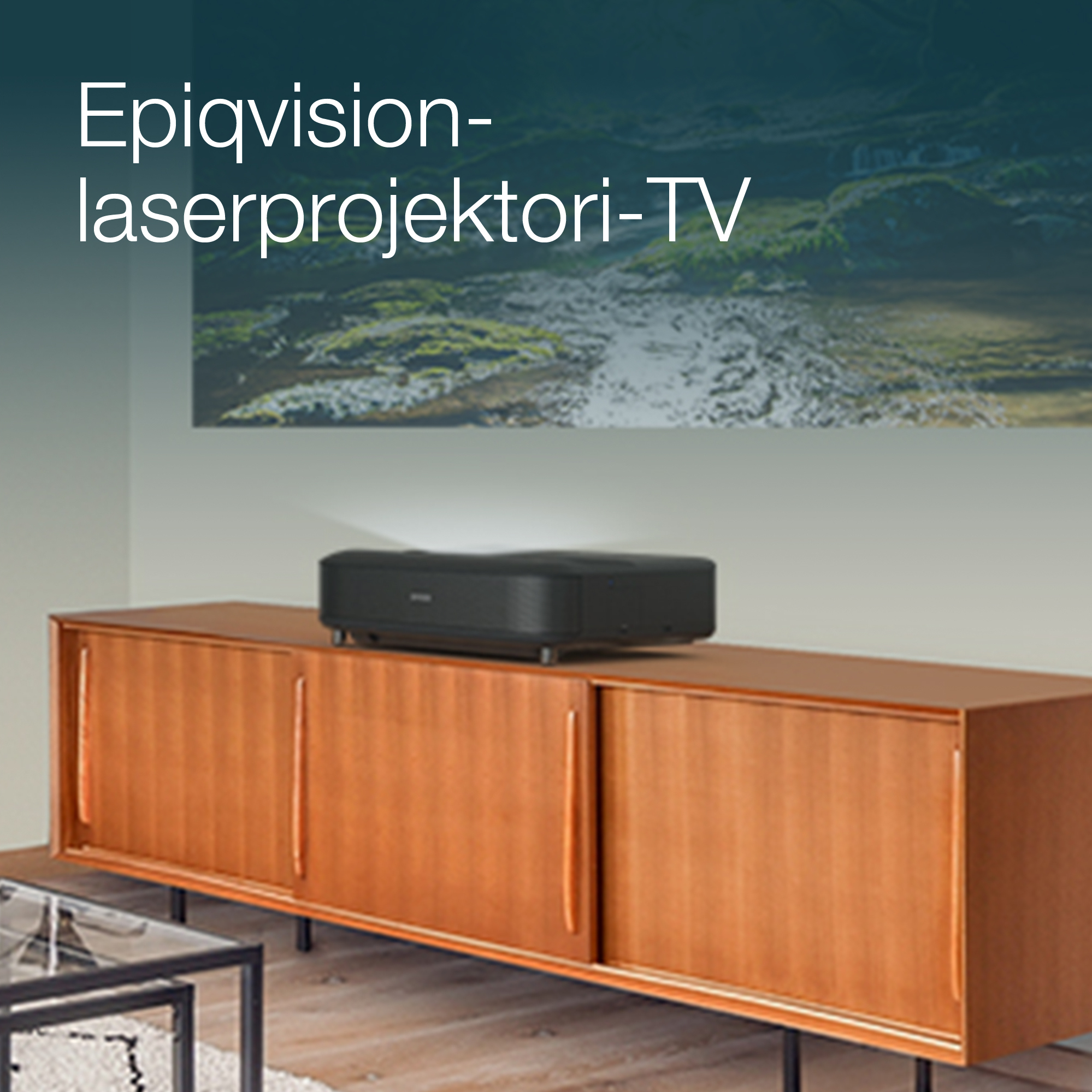 EH-LS650B 4K PRO-UHD -älylaserprojektori, lähiheijastus