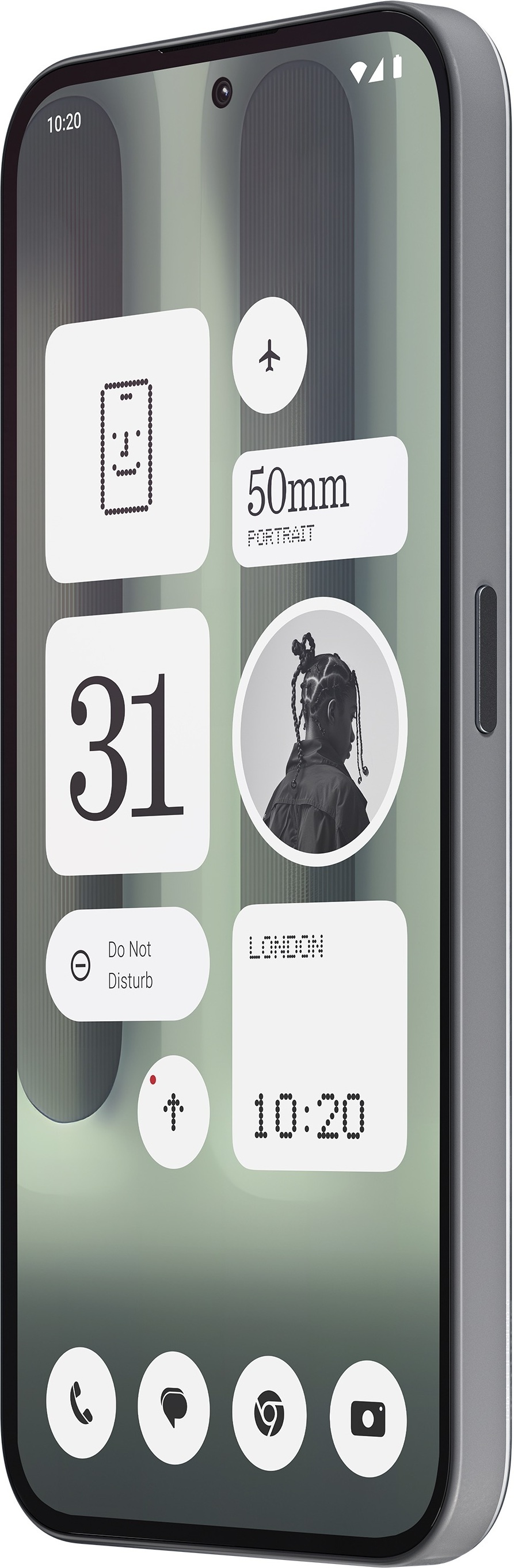 Nothing Phone (2a) Plus 5G -puhelin, 256/12 Gt, harmaa