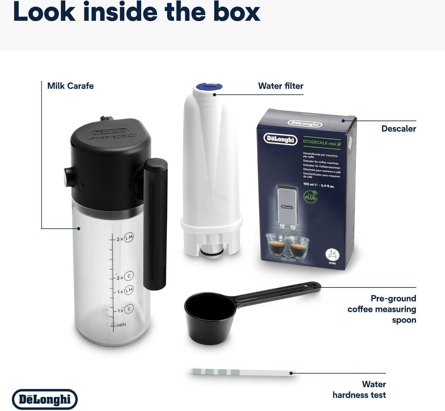 De'Longhi ECAM220.80.SB Magnifica Start Milk -kahviautomaatti