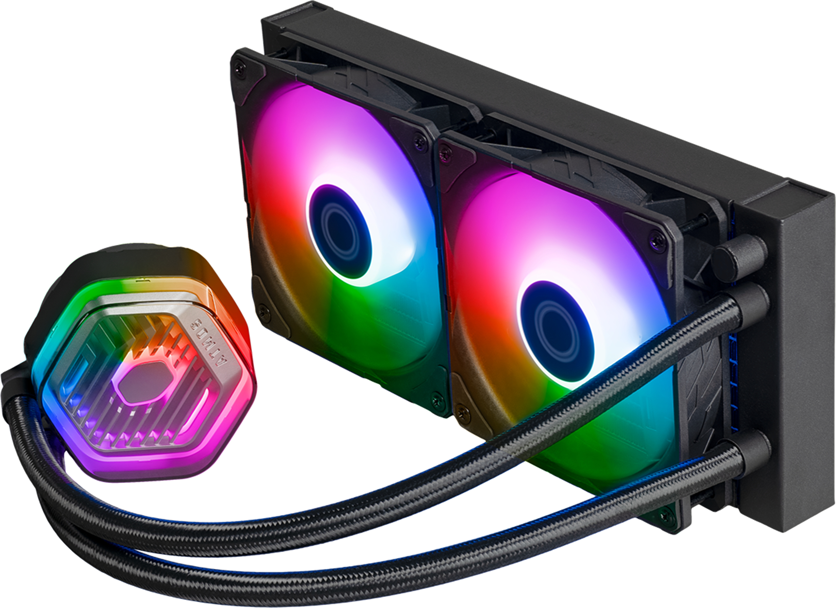 Cooler Master MasterLiquid 240 Atmos -nestejäähdytysjärjestelmä, musta
