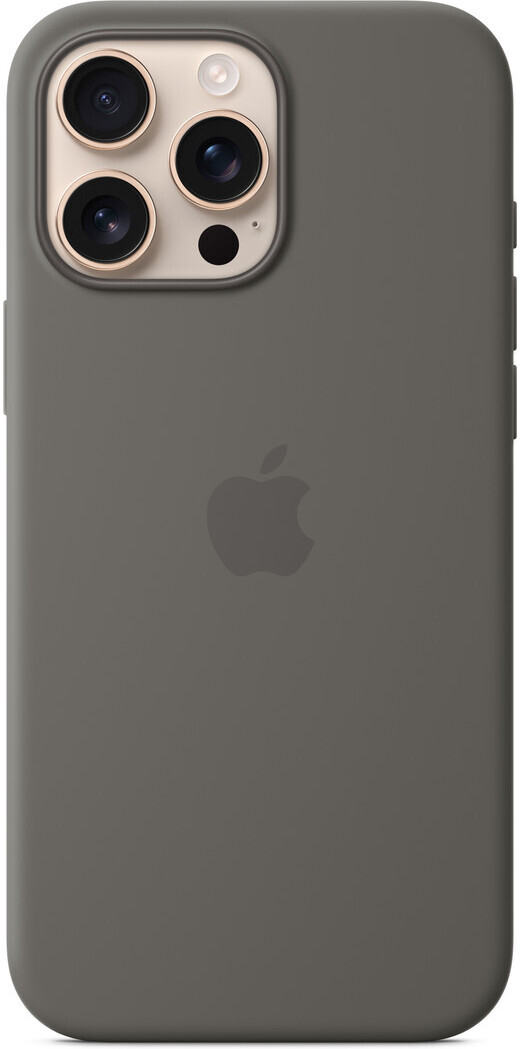 Apple iPhone 16 Pro Max silikonikuori MagSafella, liuskeen­harmaa