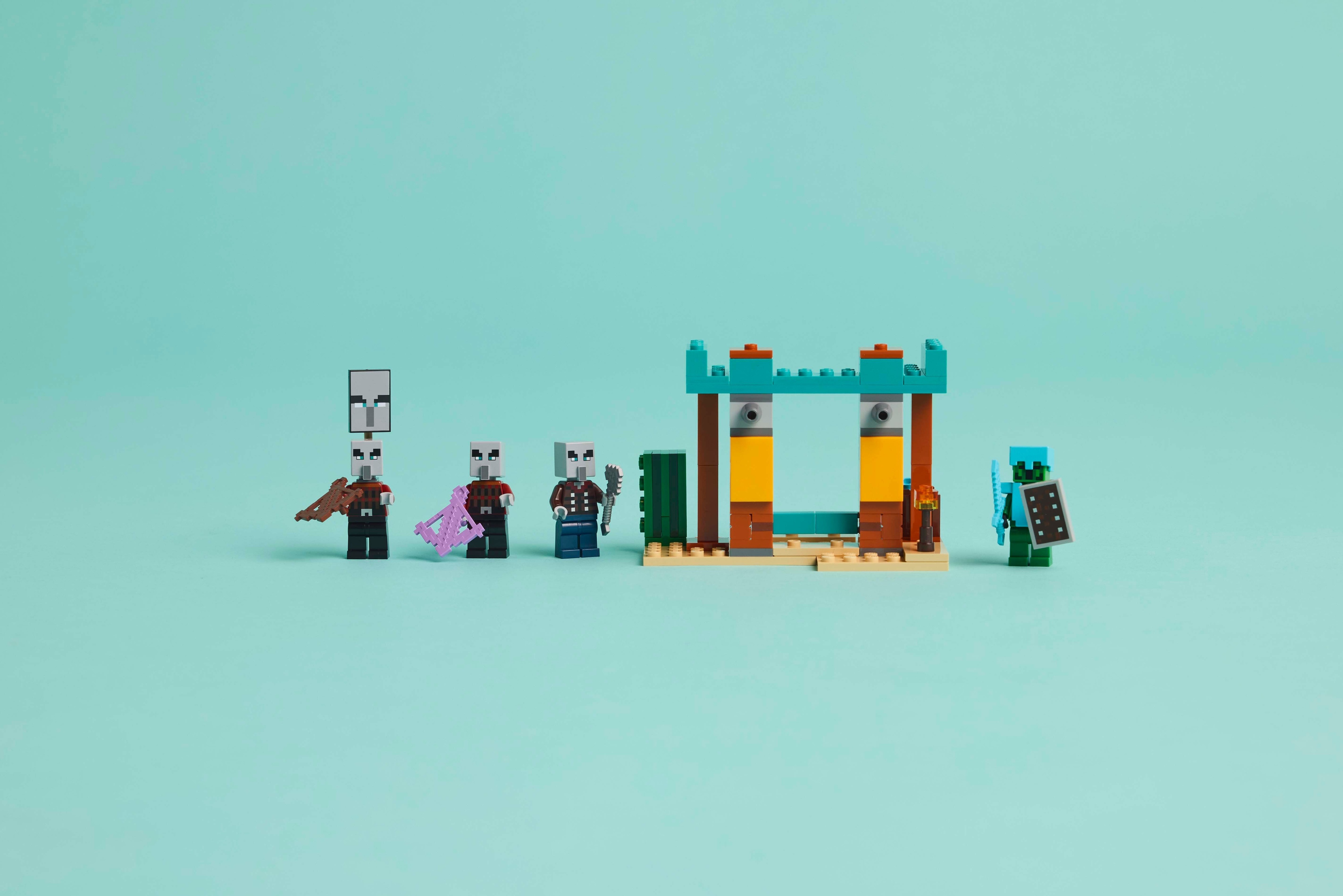 LEGO Minecraft 21267 – Pahalaisten aavikkopartio
