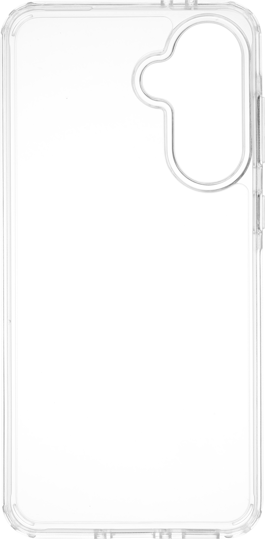 FoneKit silikonisuoja, Samsung Galaxy S25 Edge, läpinäkyvä