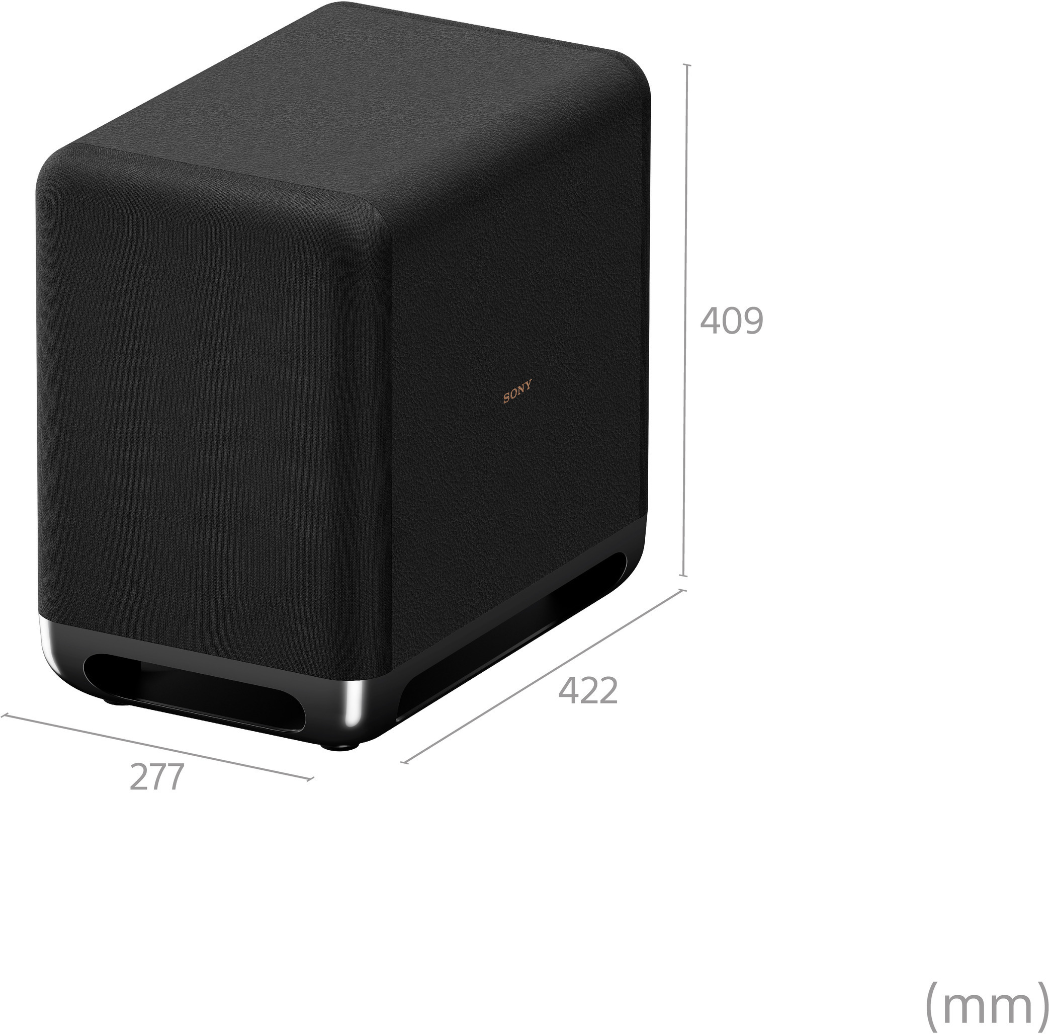 Sony SA-SW5 -langaton lisäbassokaiutin (HT-A7000, HT-A5000, HT-A3000, HT-S2000 ja HT-A9)