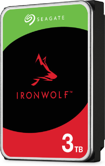 Seagate IRONWOLF 3 Tt SATAIII 256 Mt 3,5" -kovalevy