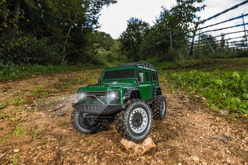 Carson Land Rover -kauko-ohjattava auto, British Green