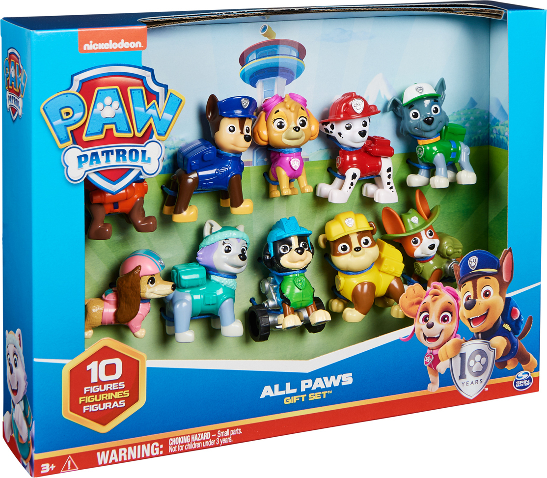 Ryhmä Hau All Paws -hahmopakkaus, 10 figuuria