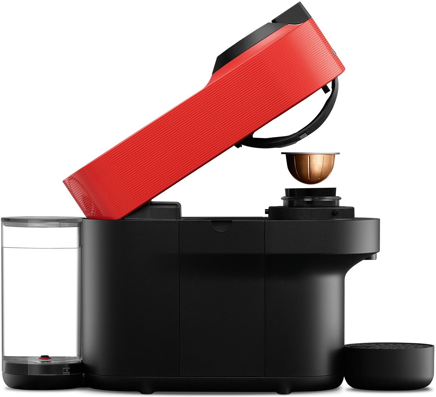 Nespresso Vertuo POP XN920510WP -kahvikapselikone, punainen/musta