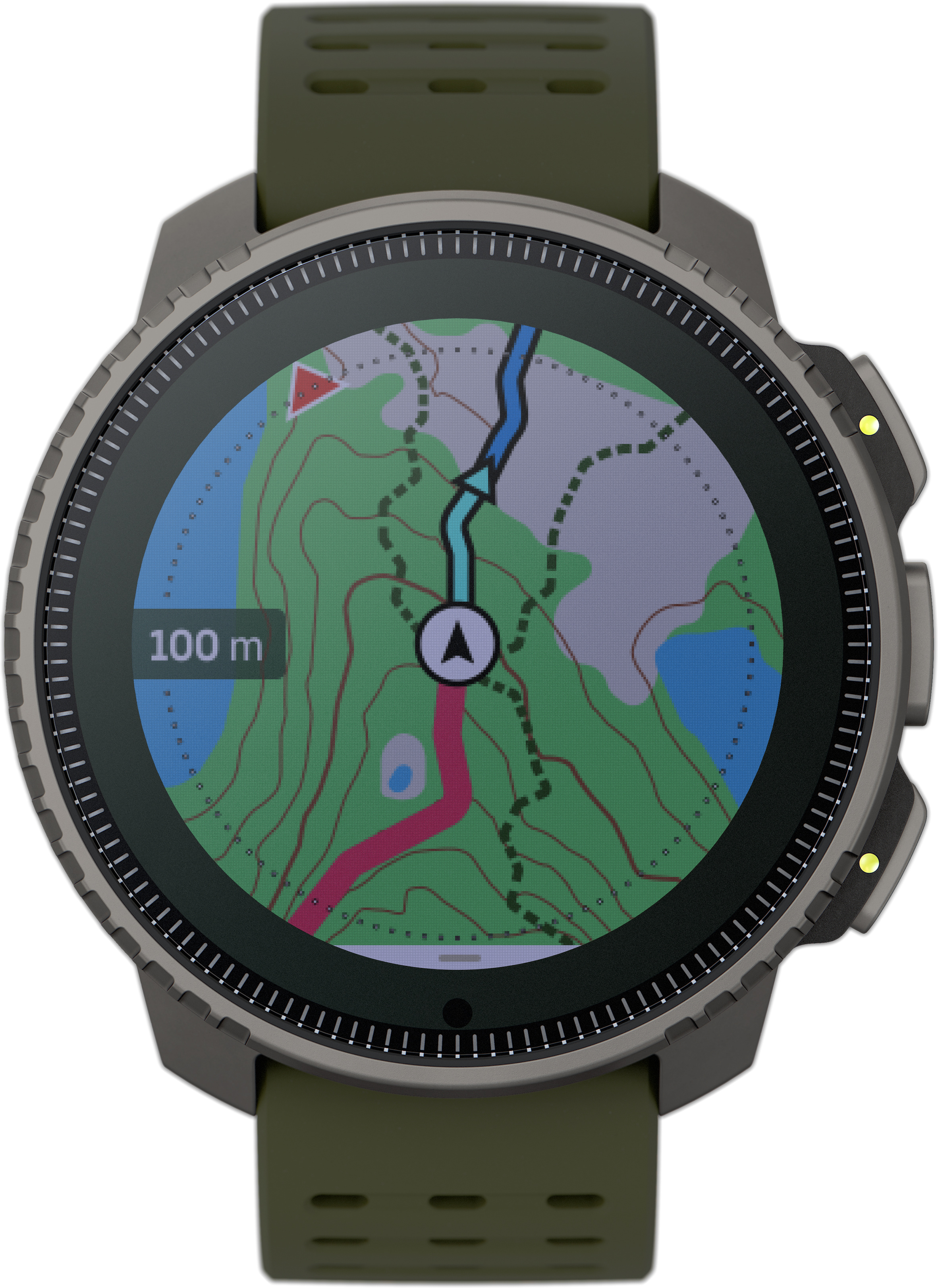 Suunto Armbandsur Suunto Vertical Titanium Solar, Guld