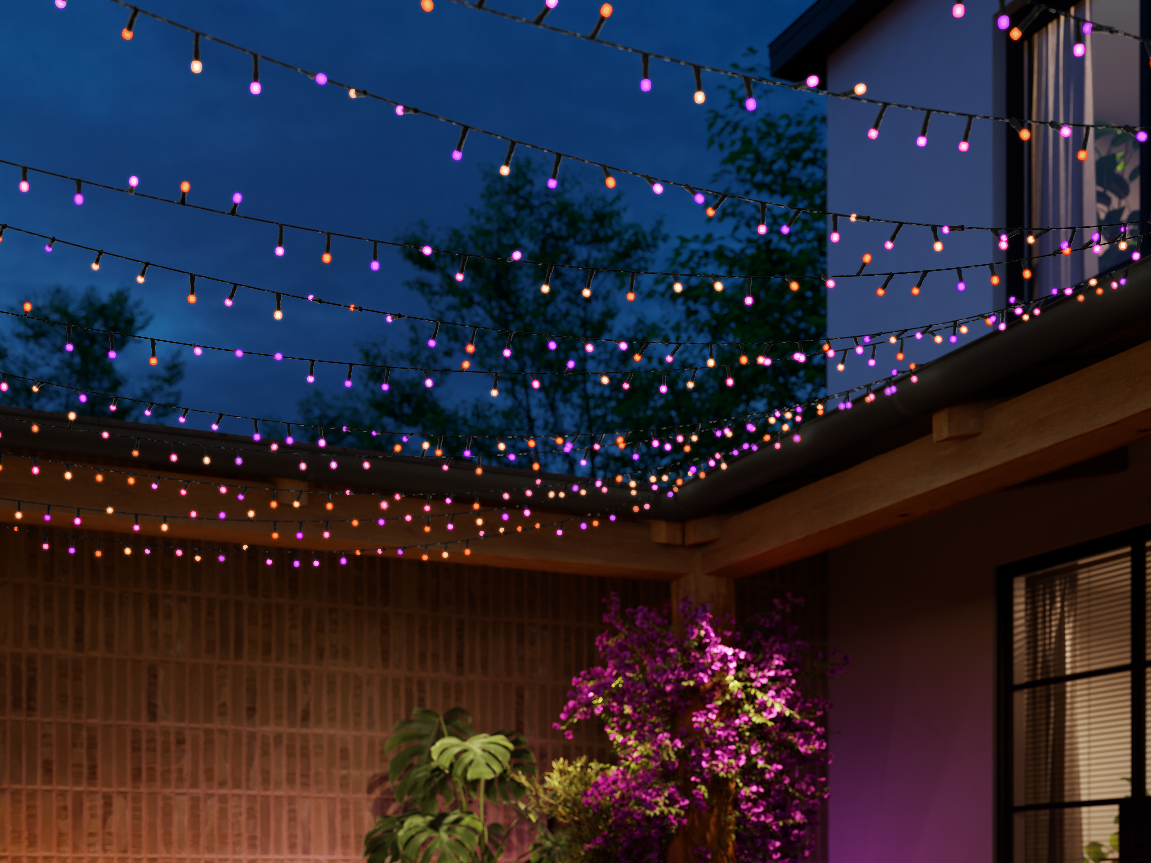 Philips HUE Festavia valosarja, 250 lediä