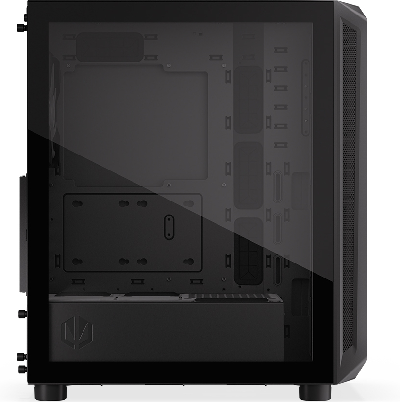 Endorfy Arx 500 ARGB Mid Tower ATX-kotelo ikkunalla, musta