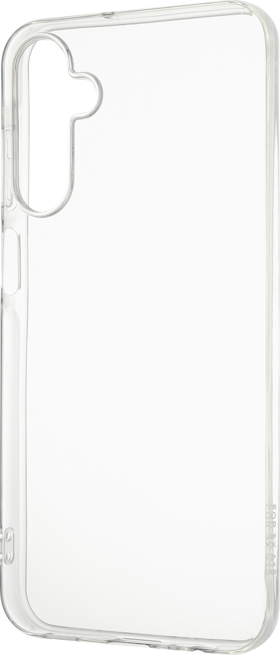 FoneKit silikonisuoja, Samsung Galaxy A15, läpinäkyvä