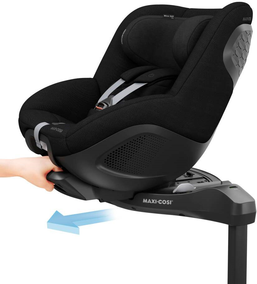 Maxi-Cosi Mica 360 Pro i-Size -turvaistuin, 40 - 105 cm, Authentic Black