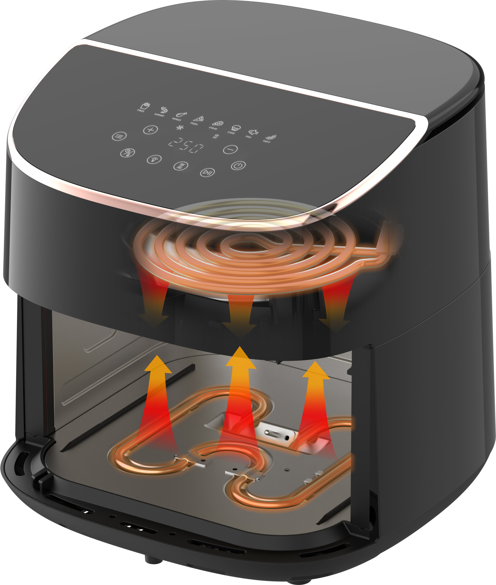 Wilfa AF-60B -airfryer