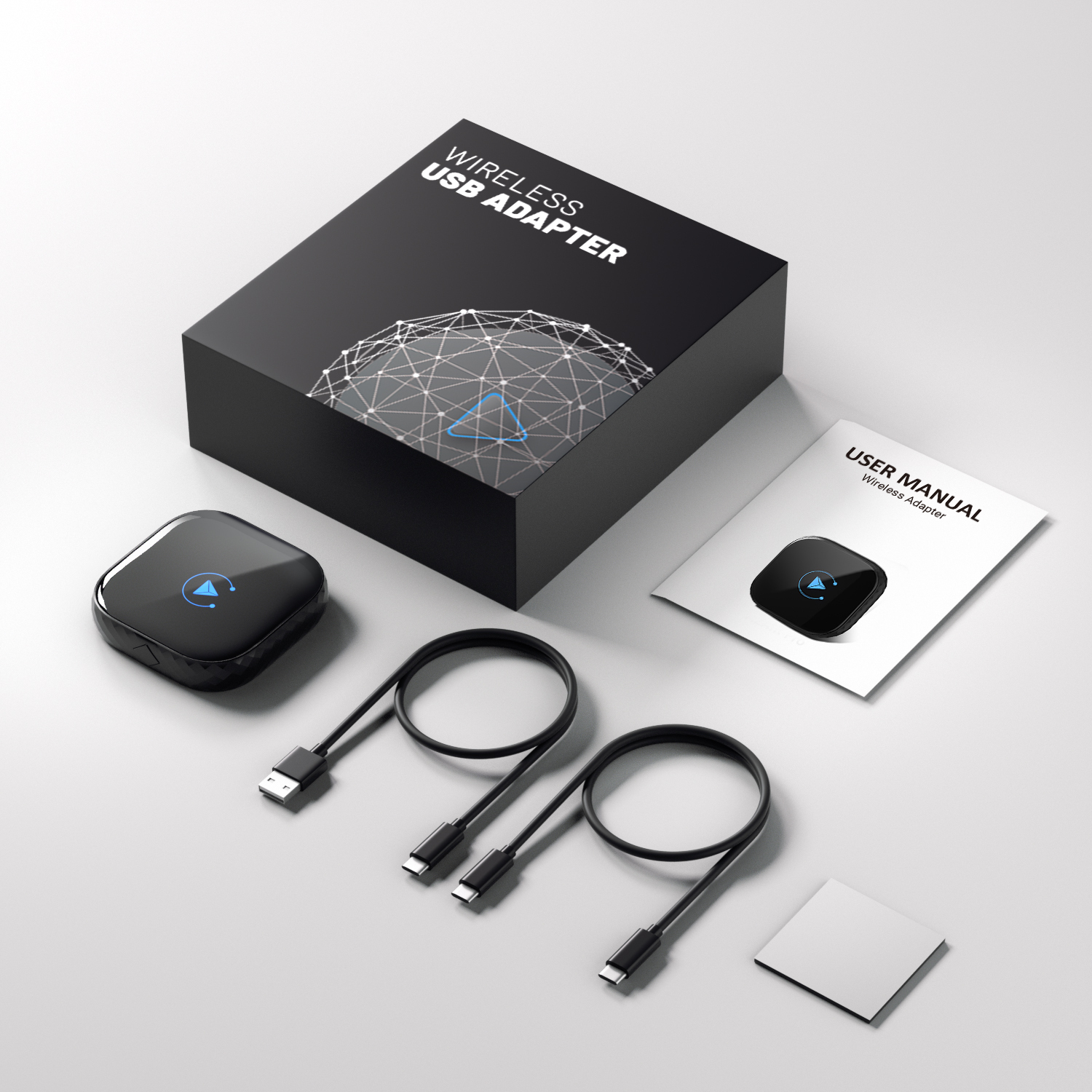 FoneKit Android Auto / CarPlay -langaton adapteri