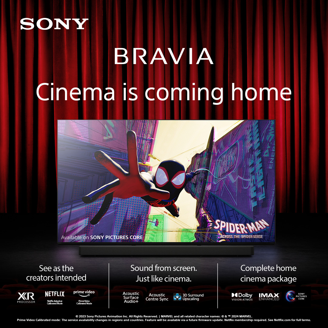 Sony 85" Bravia 9 – 4K QD Mini-LED Google TV