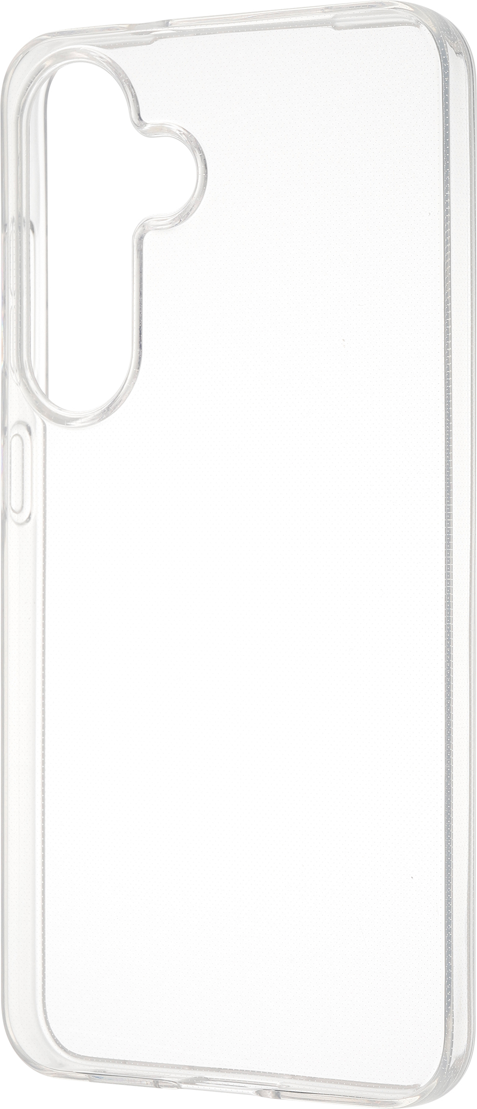 FoneKit silikonisuoja, Samsung Galaxy S25, läpinäkyvä