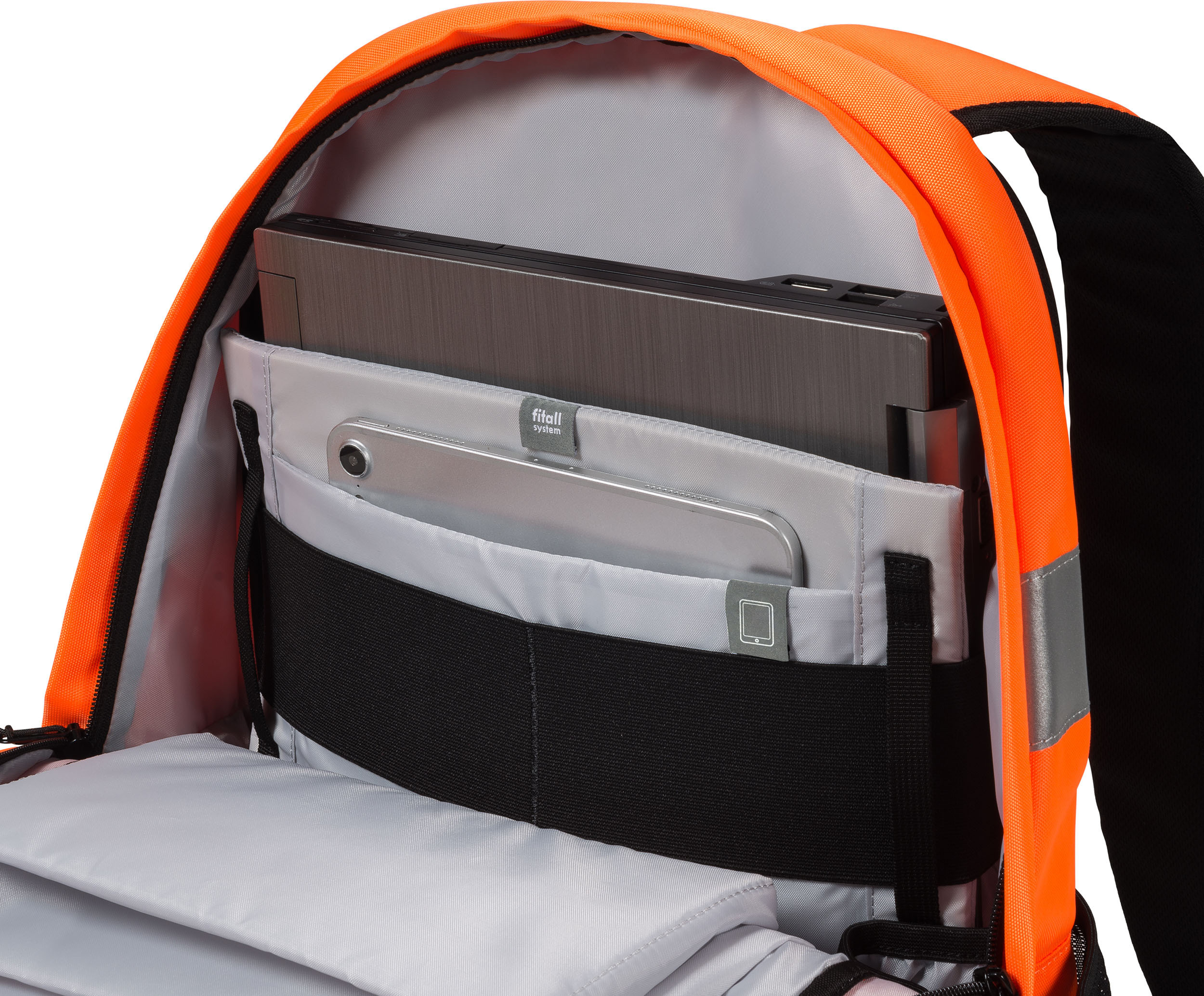 Dicota HI-VIS 25L -reppu, oranssi