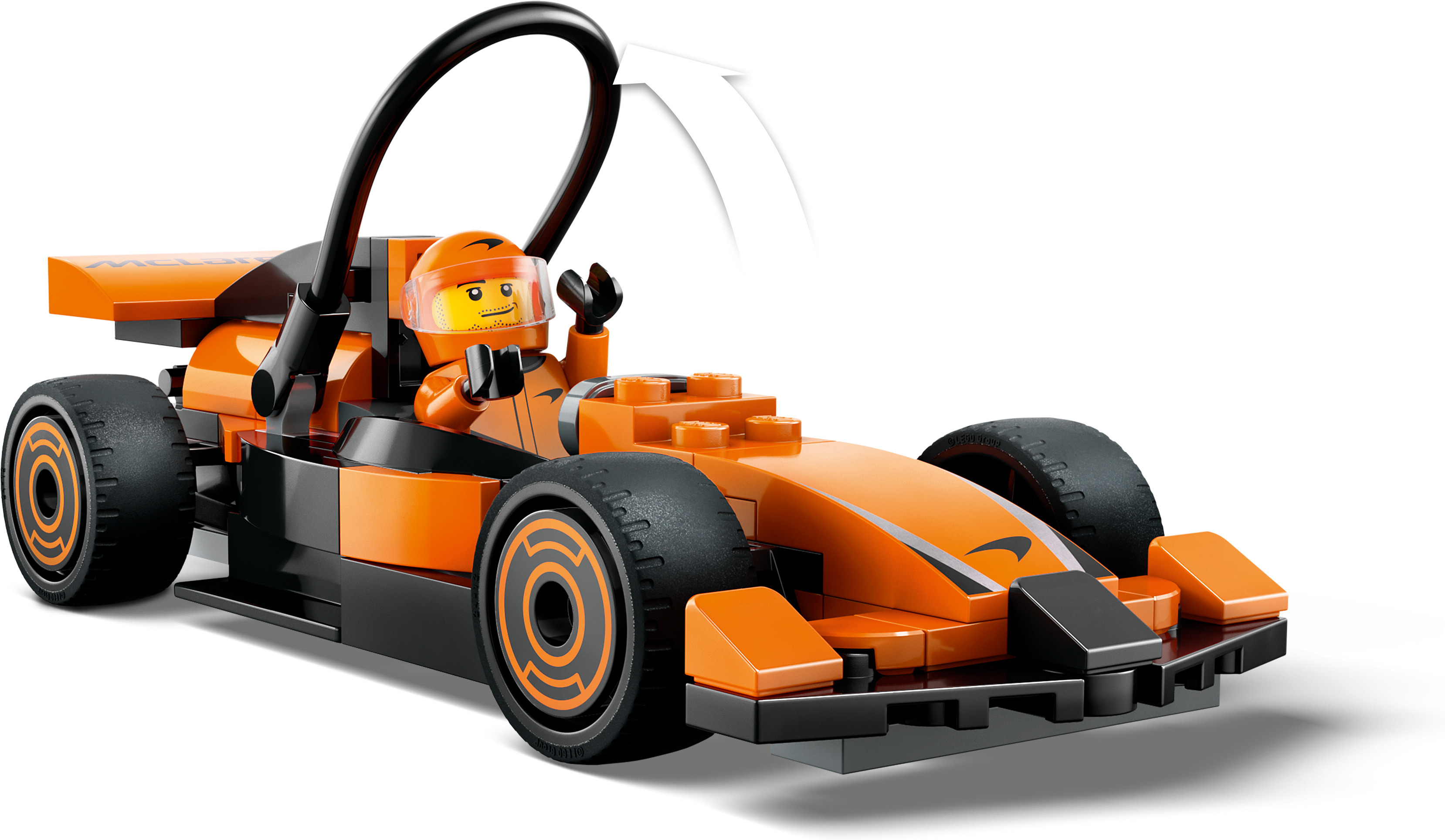 LEGO City 60442 – F1-kuljettaja ja McLaren-kilpa-auto