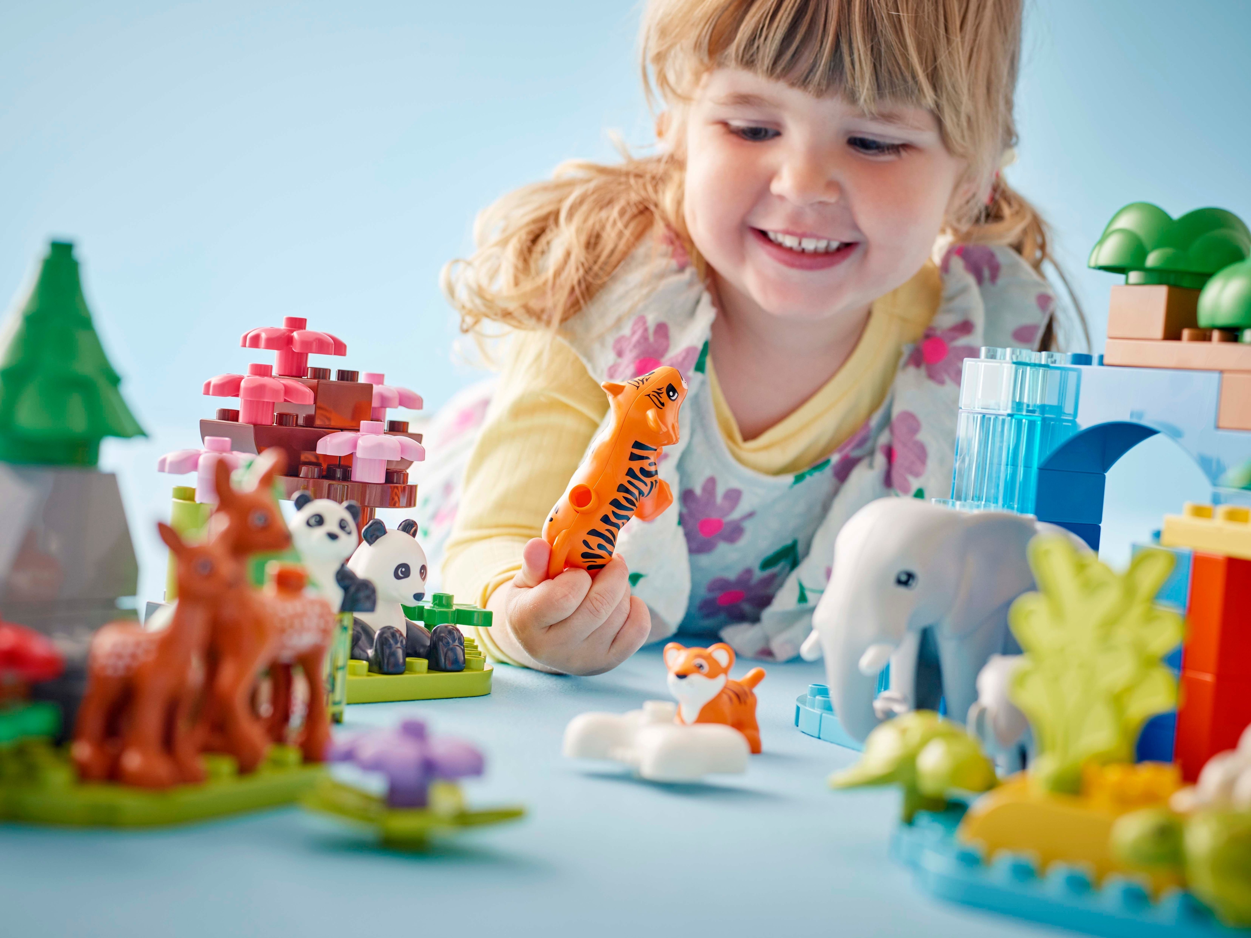 LEGO DUPLO Town 10446 – 3-in-1 luonnoneläinperheet