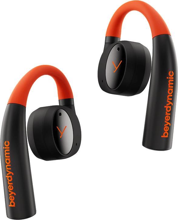 Beyerdynamic Verio 200 Sport täysin langattomat avoimet kuulokkeet, musta/oranssi