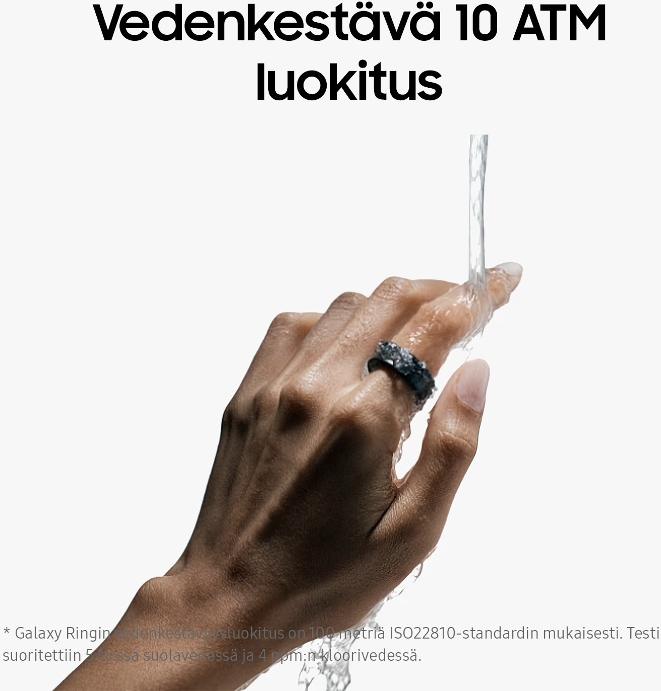 Samsung Galaxy Ring älysormus, Titanium Gold, koko 7