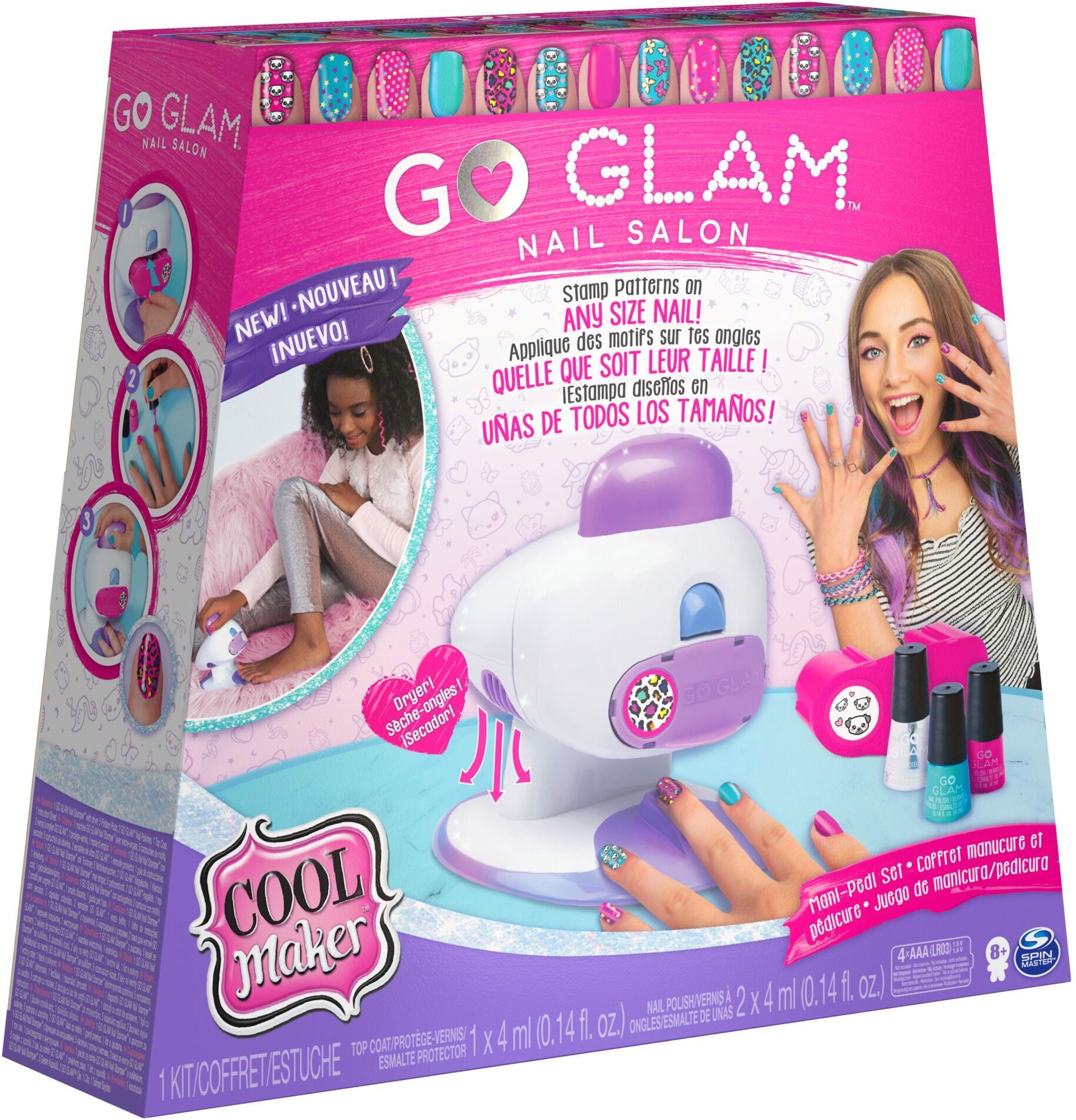 Cool Maker Go Glam  Deluxe kynsisalonki Askartelu 